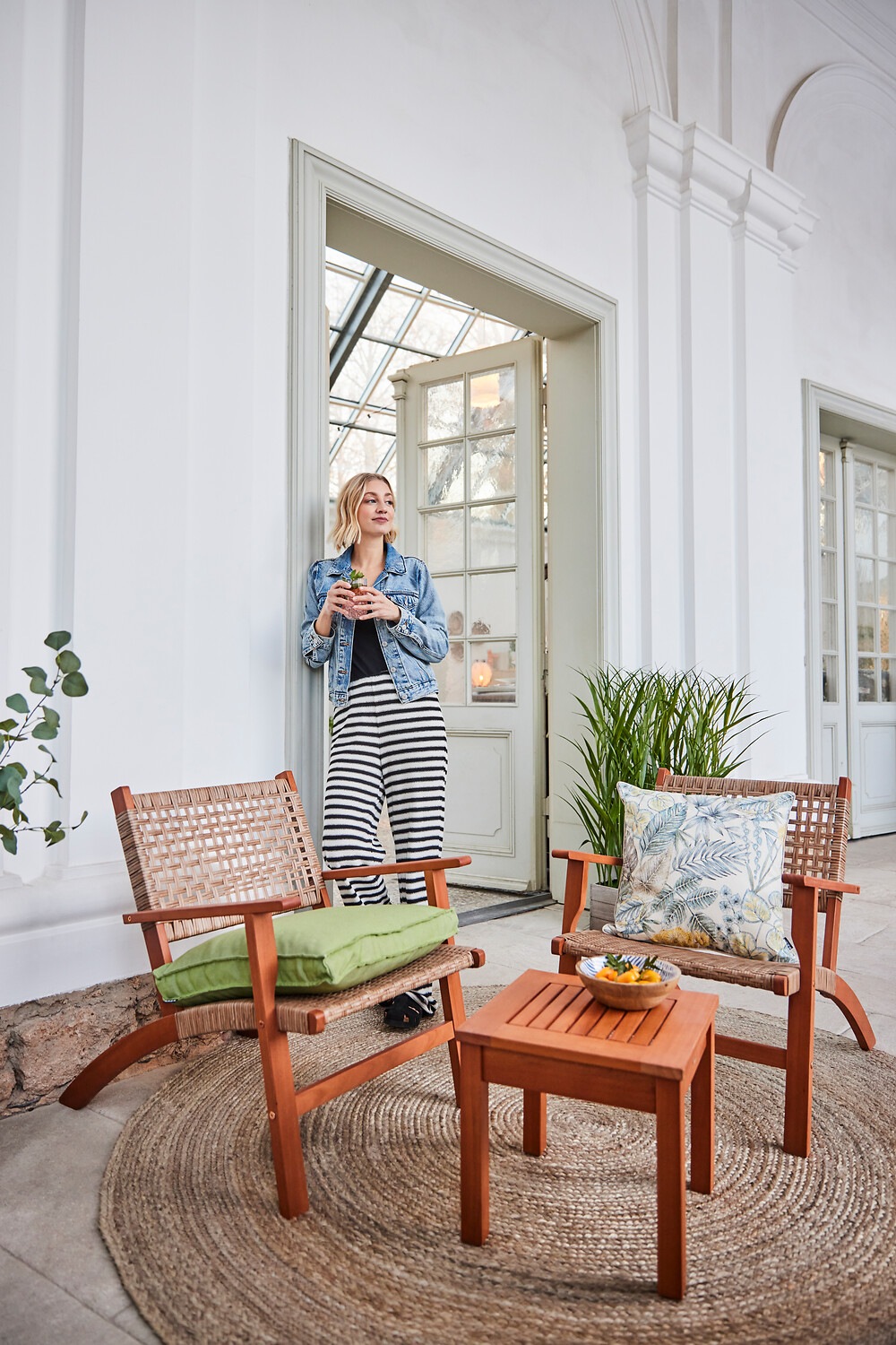 Thumbnail - H.O.C.K. Sitzkissen "Caribe" Outdoor geeignet