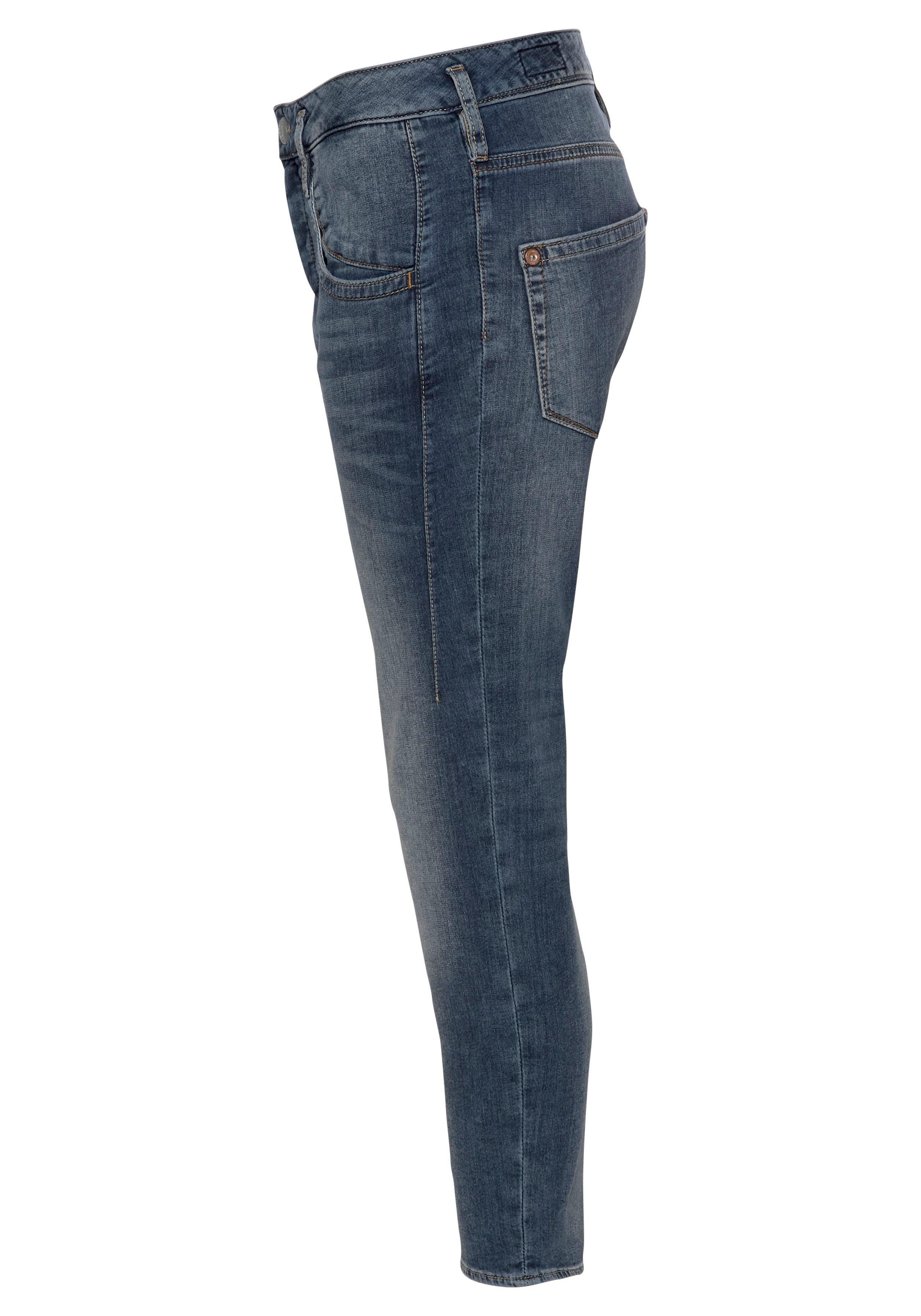 Herrlicher Boyfriend-Jeans »SHYRA CROPPED«, High Waist Powerstretch