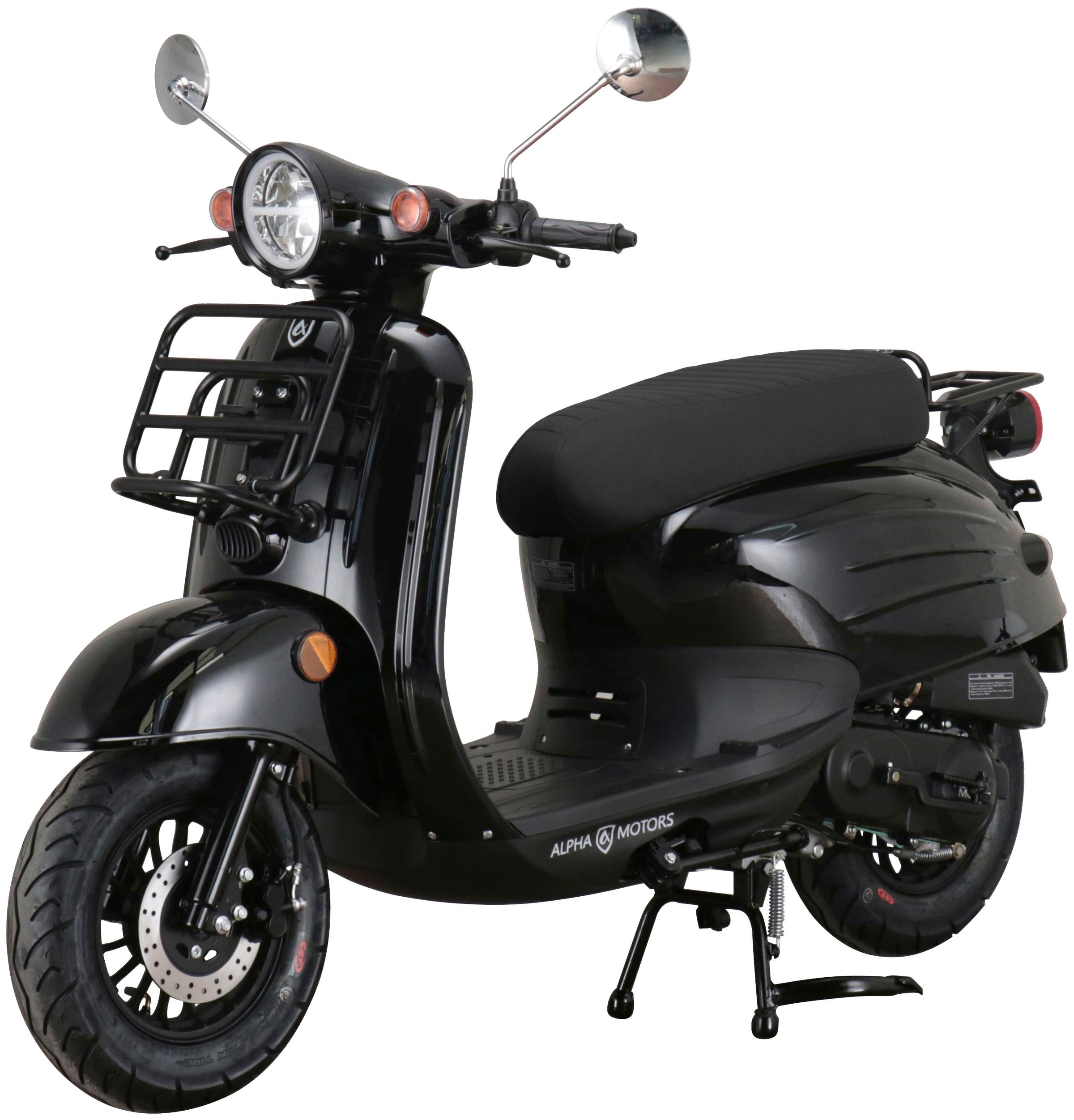 Alpha Motors Motorroller Adria 50 ccm 45 km/h EURO 5 schwarz