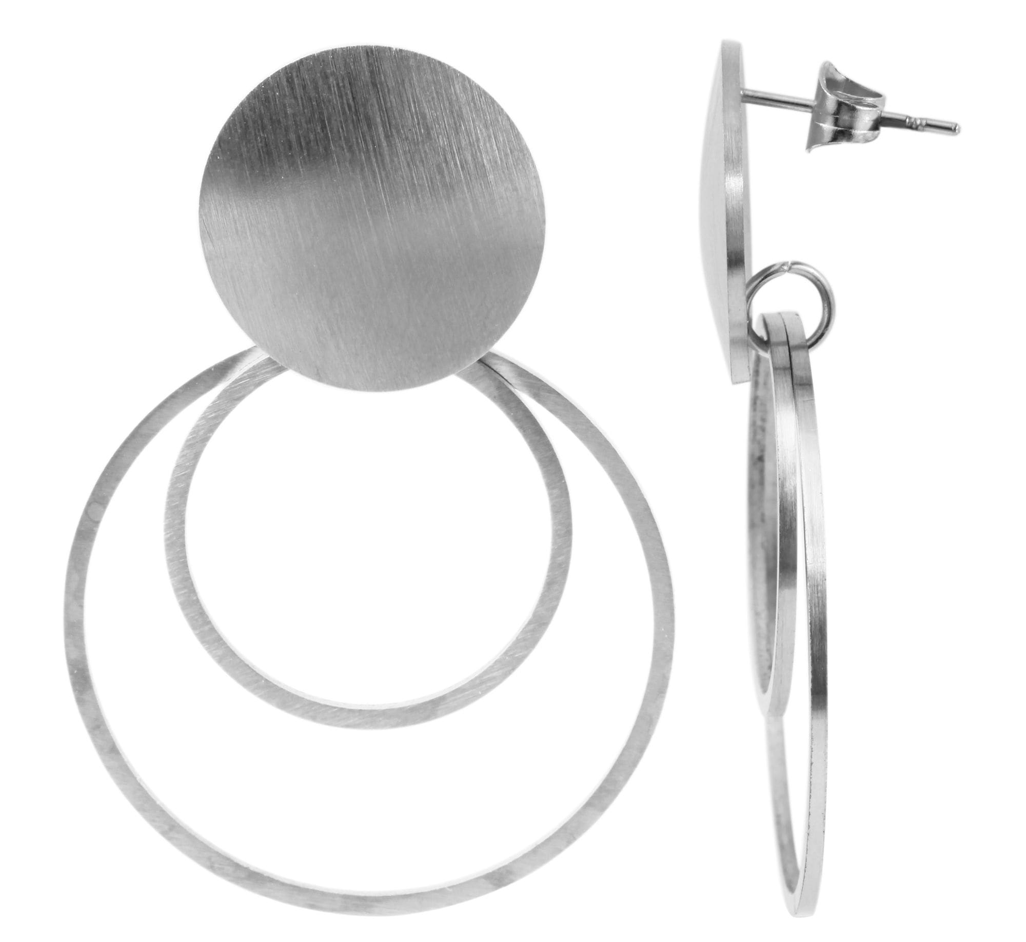 Adelia´s Paar Ohrhänger "Ohrringe – Ohrstecker aus Edelstahl" Ideal als Geschenk zum Muttertag