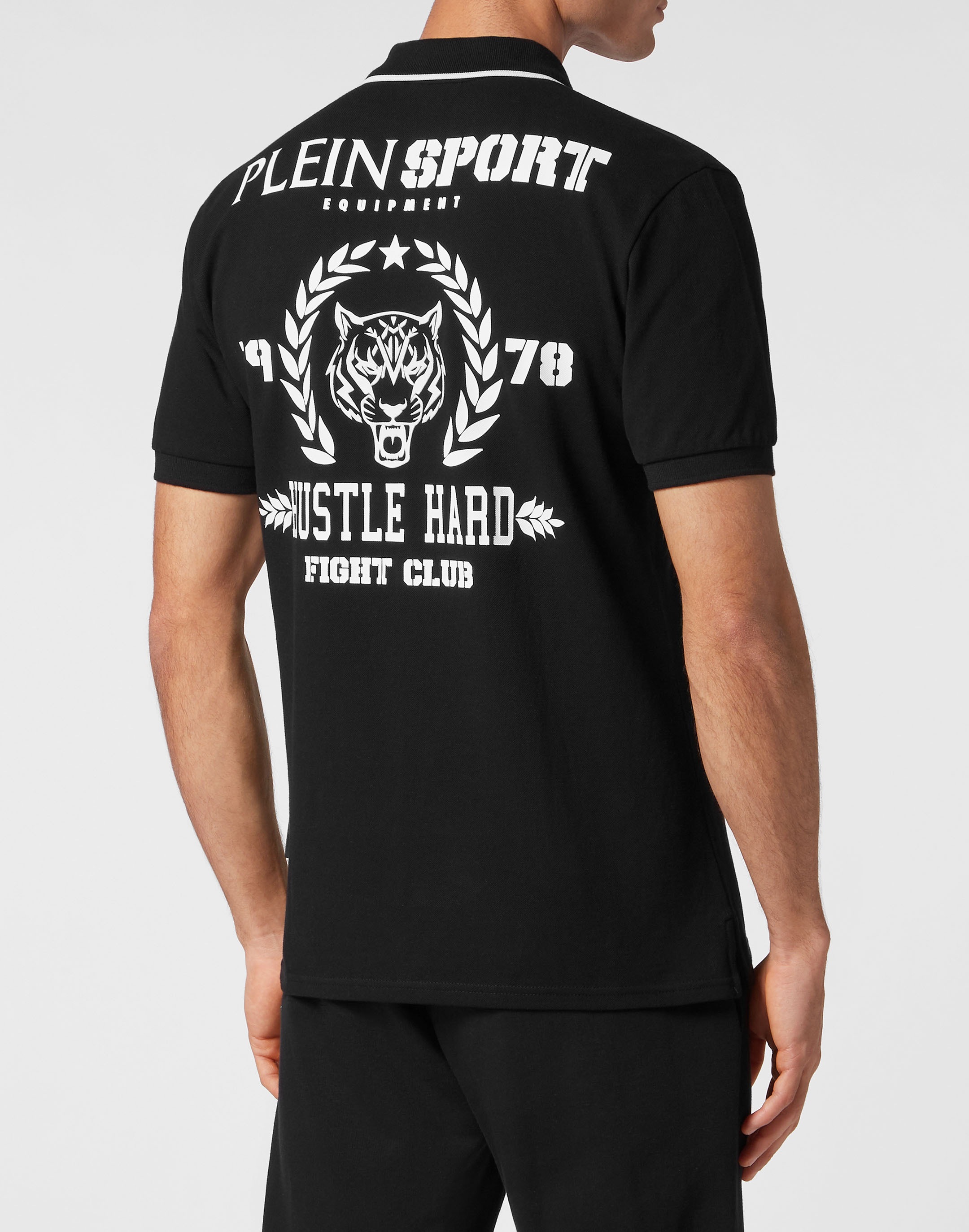 PLEIN SPORT Poloshirt "Carbon Tiger" günstig online kaufen