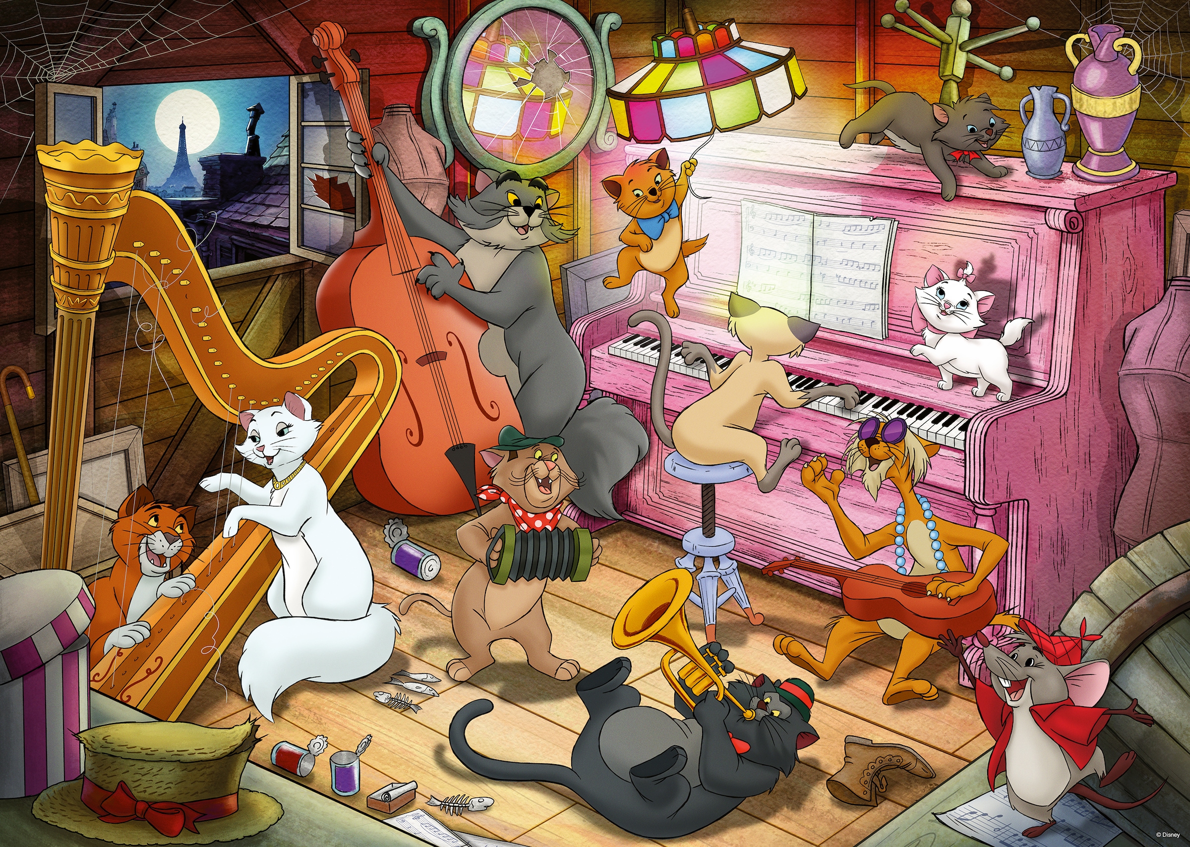 Ravensburger Puzzle »Collector's Edition - Disney Classics, Aristocats«, Made in Germany; FSC® - schützt Wald - weltweit