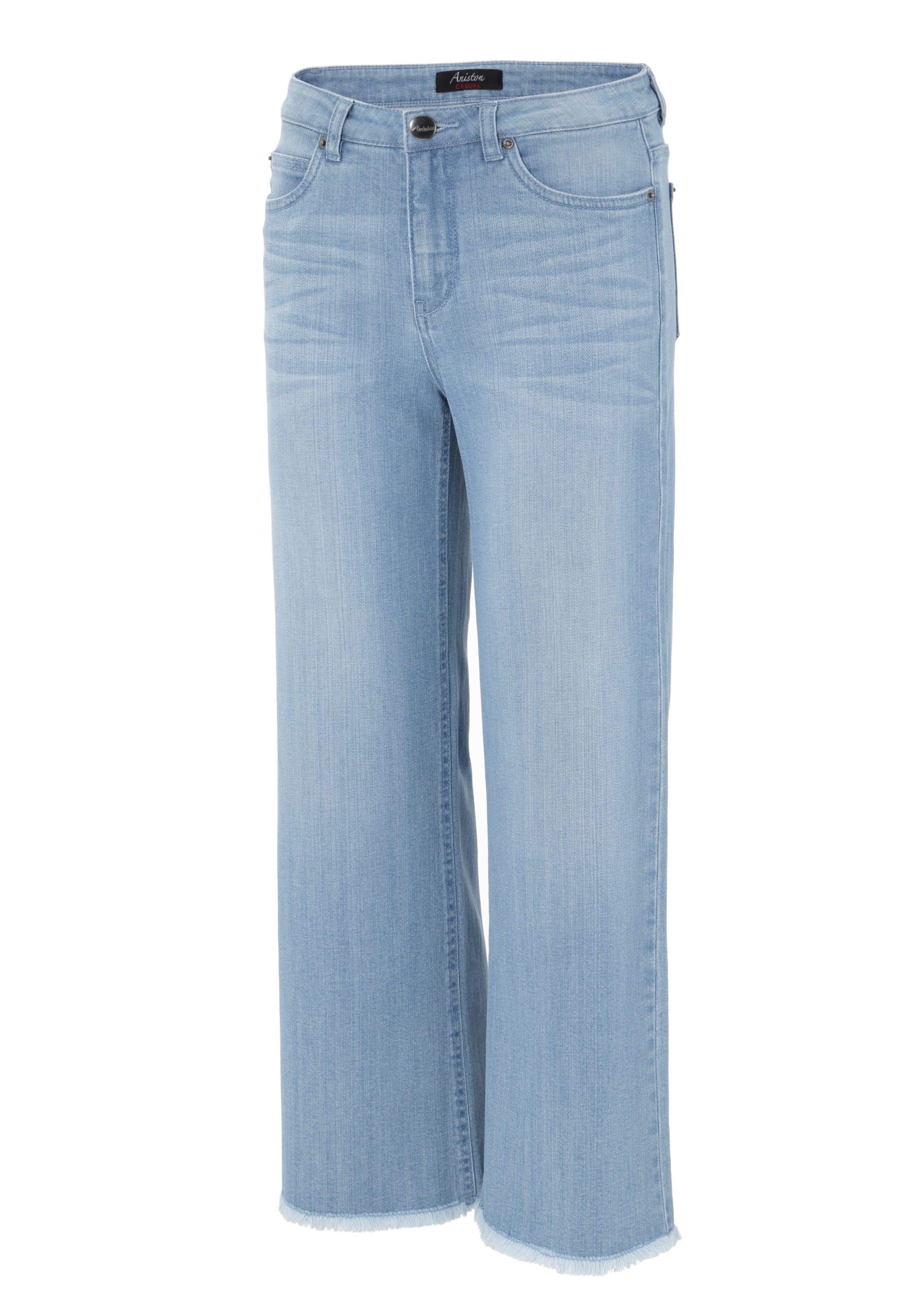 Thumbnail - Aniston CASUAL 7/8-Jeans, mit leicht ausgefranstem Beinabschluss
