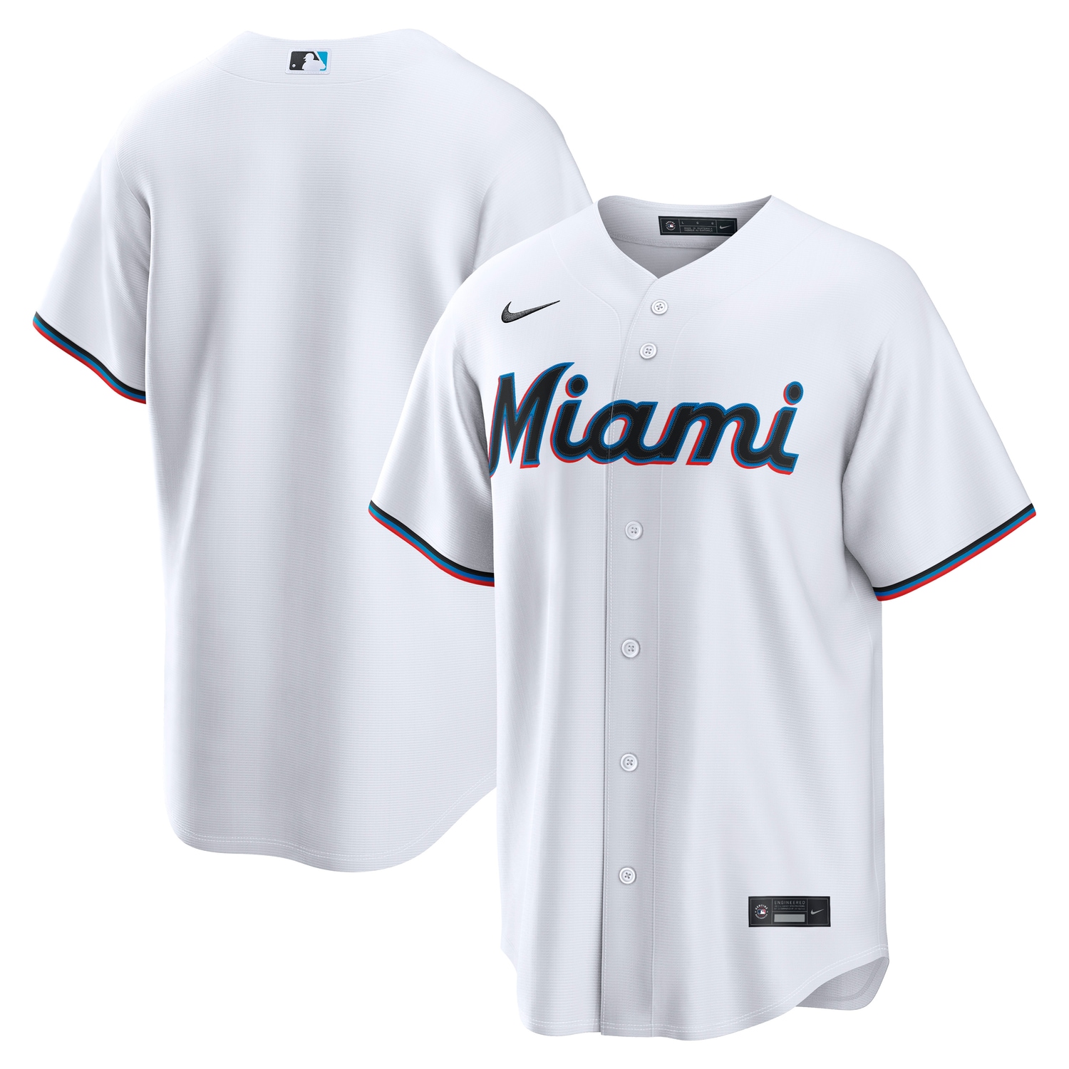 Nike Footballtrikot "Nike Trikot Miami Marlins Nike Replica Home Jersey"