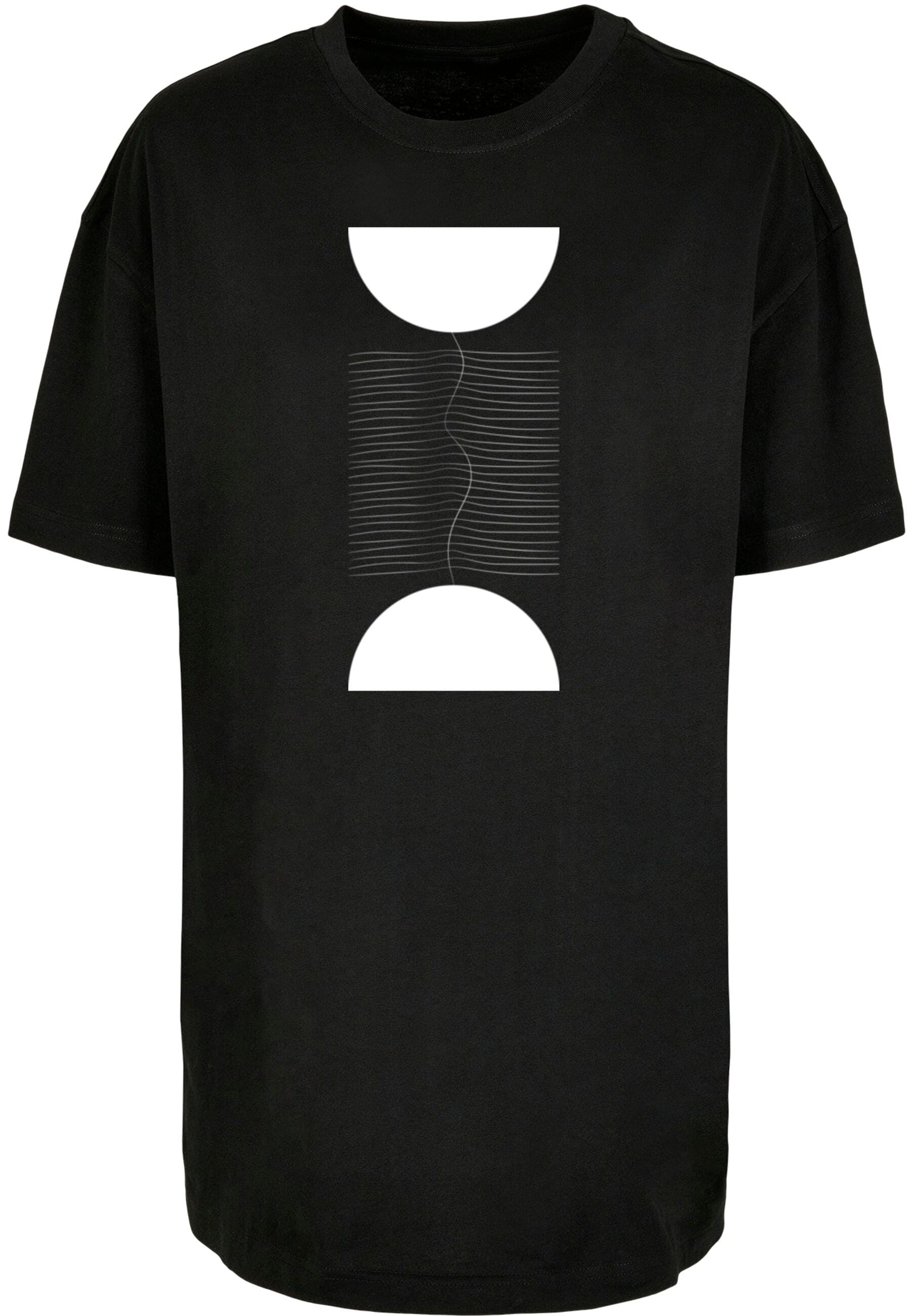 Merchcode T-Shirt "Merchcode Ladies Abstract Lines T-Shirt" 1 Stk. günstig online kaufen