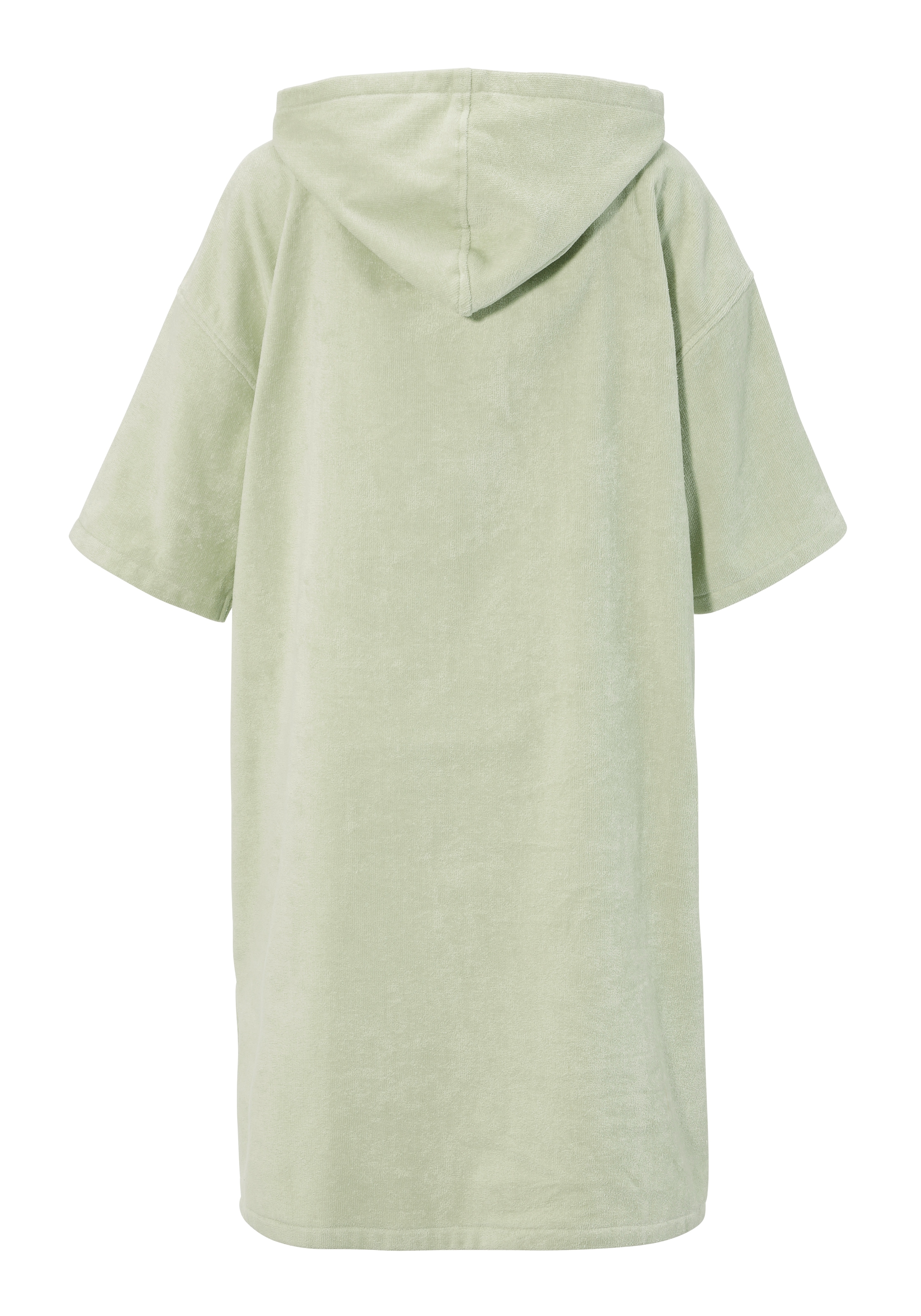 KangaROOS Badeponcho »Summer, ideal für Sauna, Spa & im Urlaub, Damen & Herren«, (1 St.), Surfponcho, mit Bauchtasche, 100% Baumwolle, Frottee