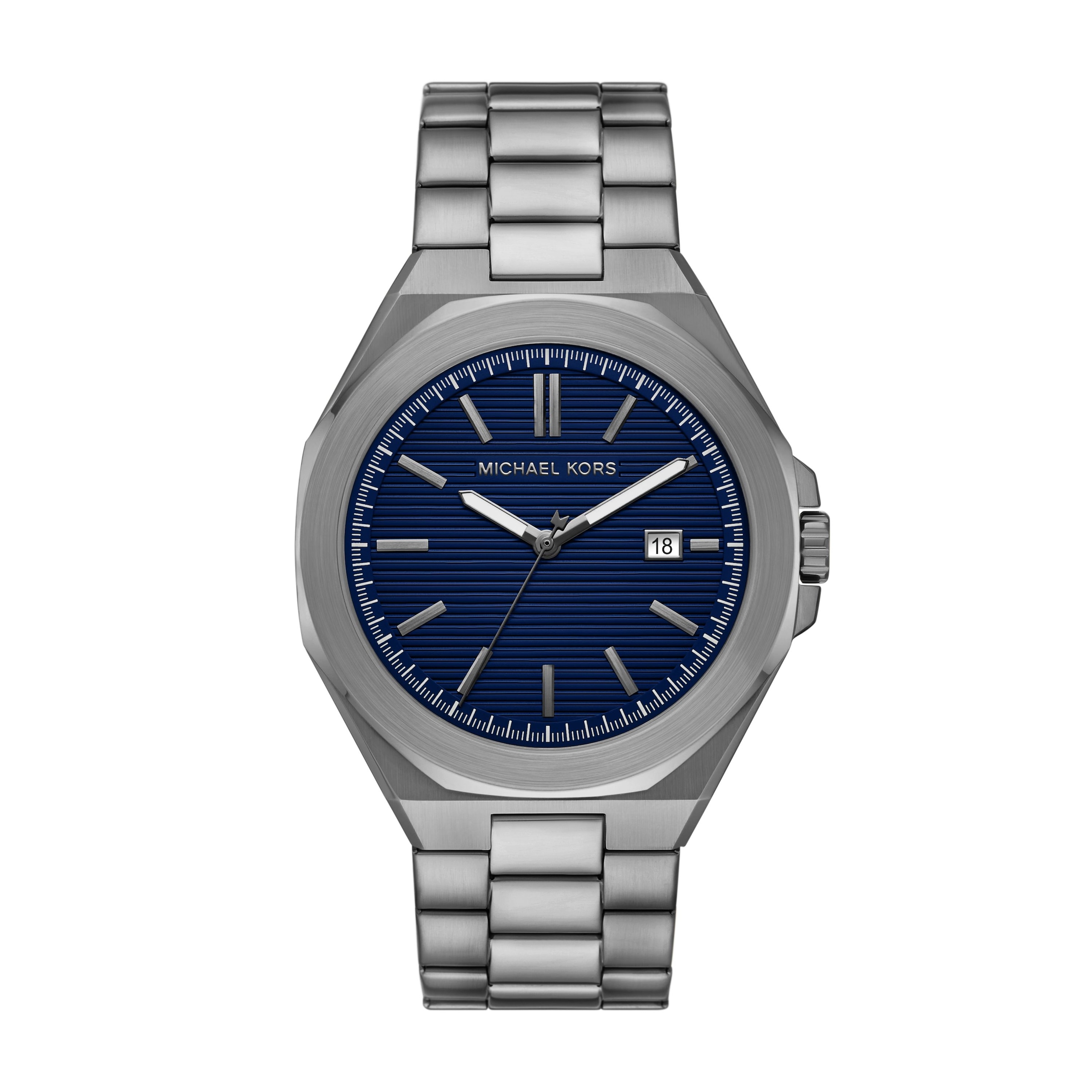 MICHAEL KORS Quarzuhr »Callum« Armbanduhr, Edelstahlarmband, analog, Tag