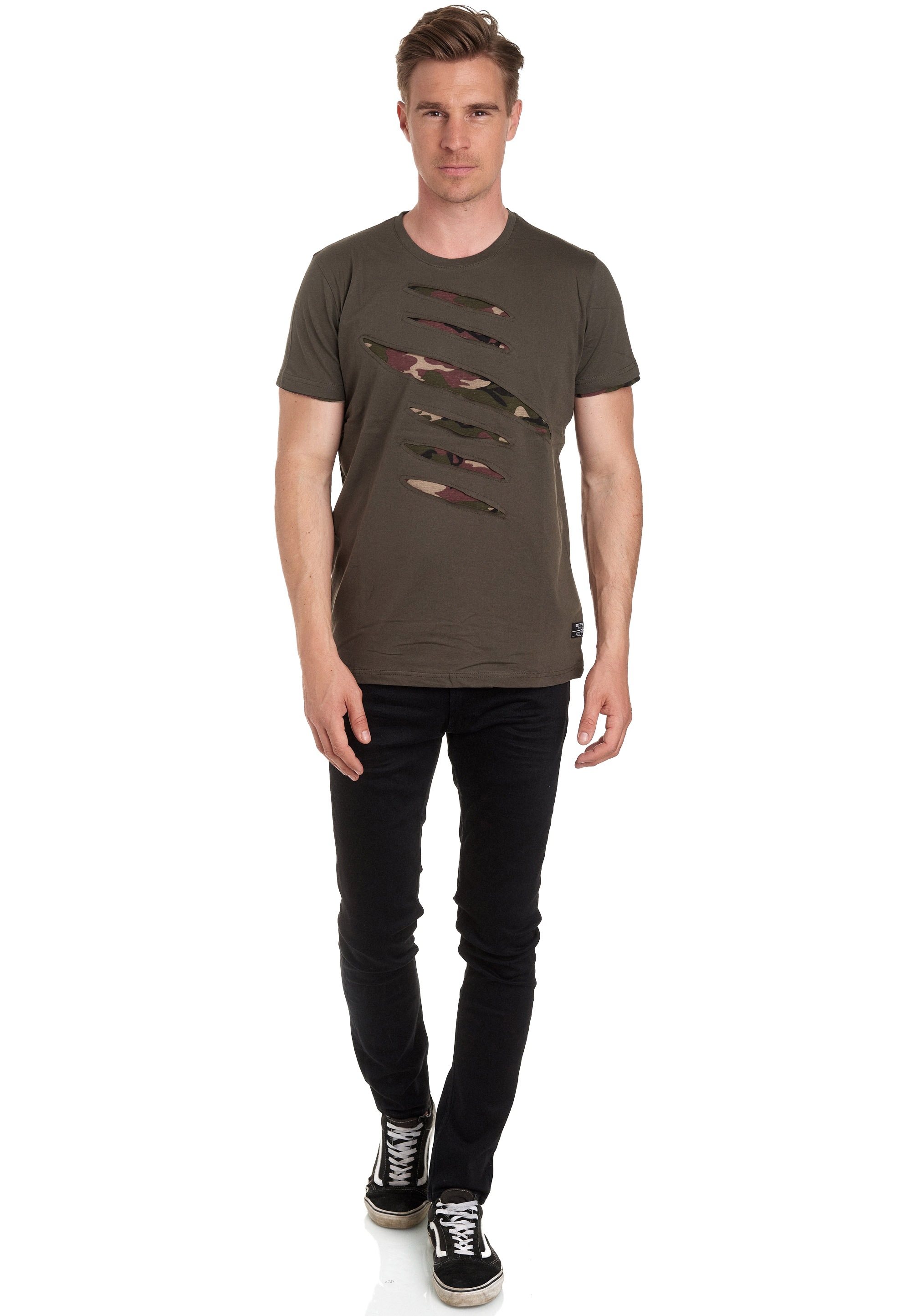 Rusty Neal T-Shirt, im trendigen 2-in-1-Design