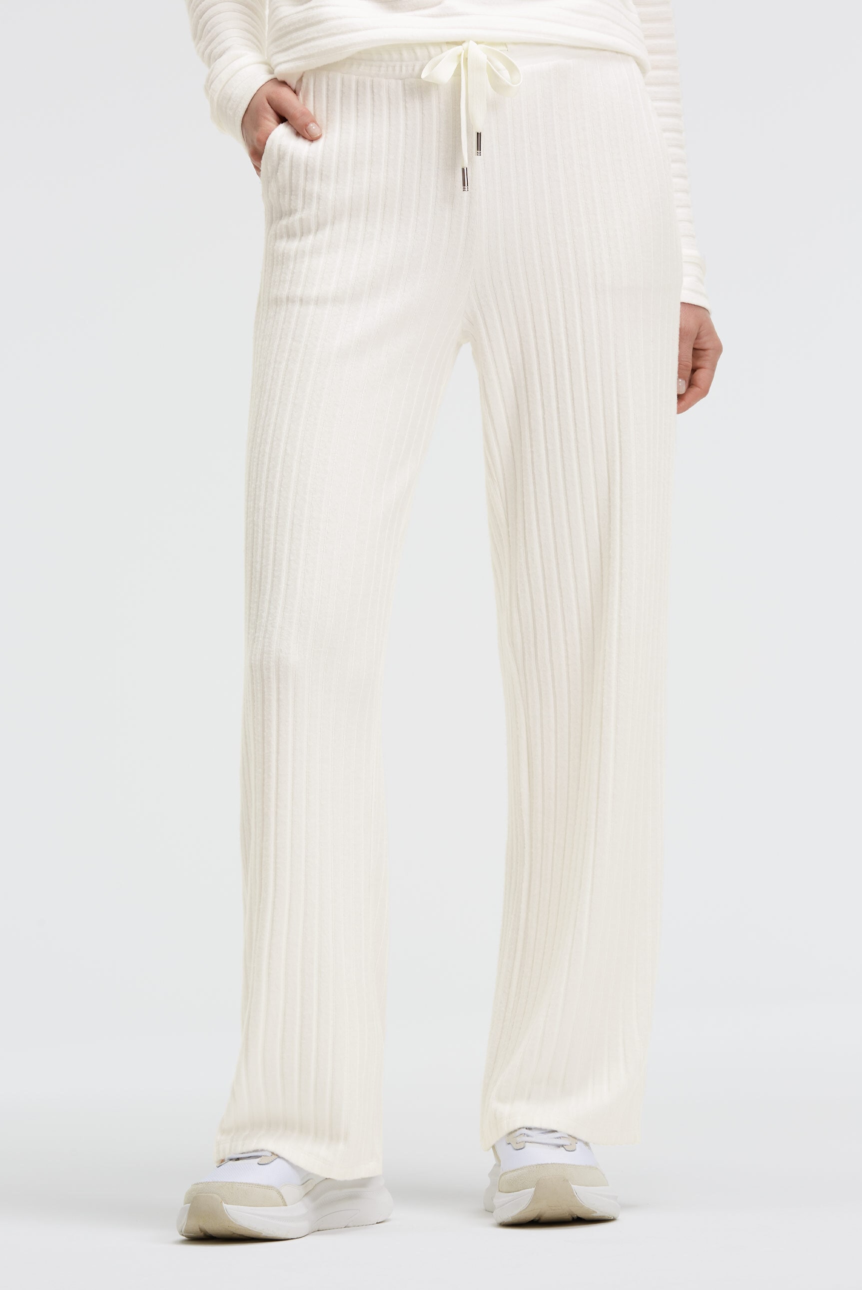 SOCCX Stoffhose mit Elastikbund und Kordel günstig online kaufen