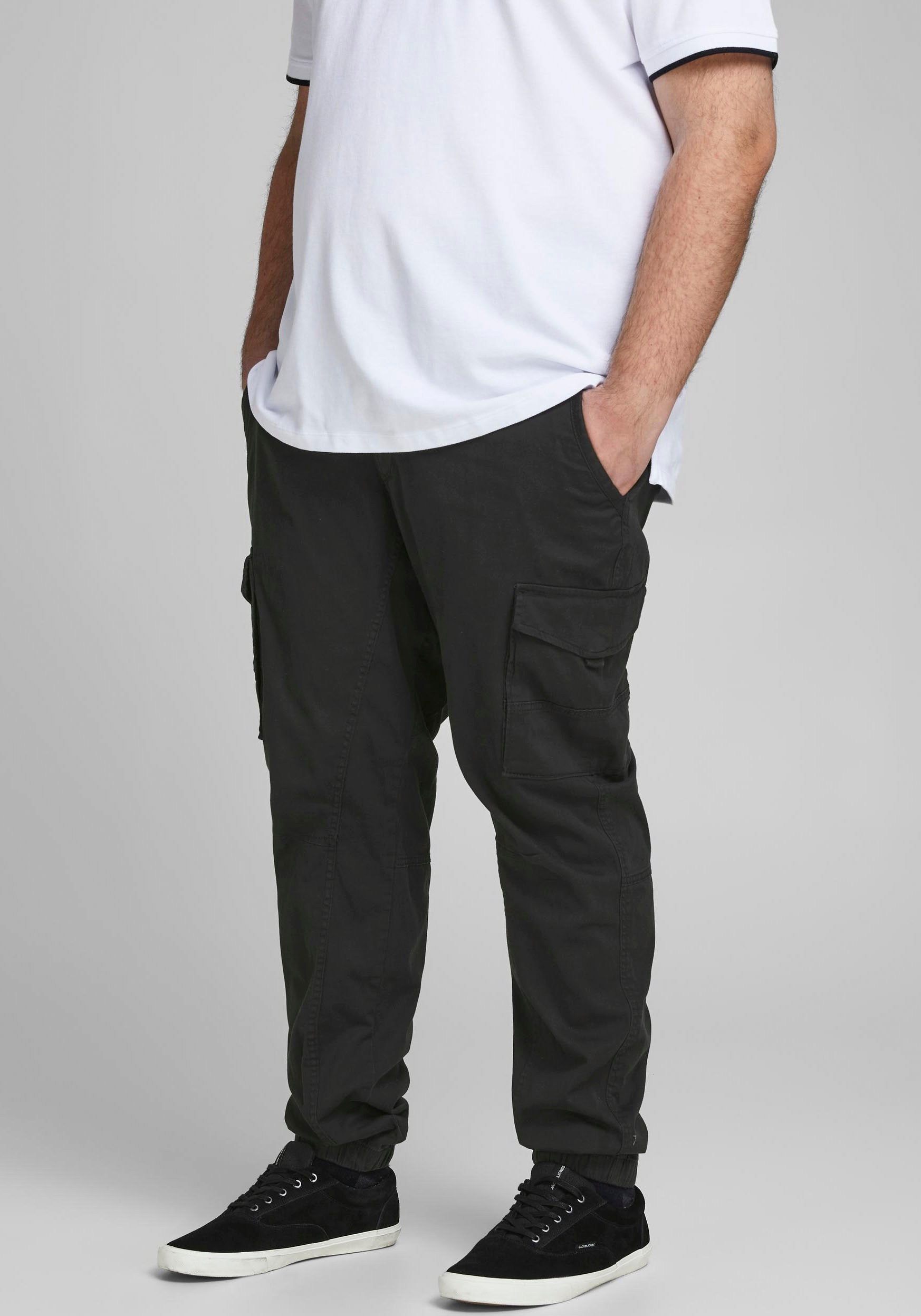 Jack & Jones PlusSize Cargohose »PAUL FLAKE«, Bis Gr. 54