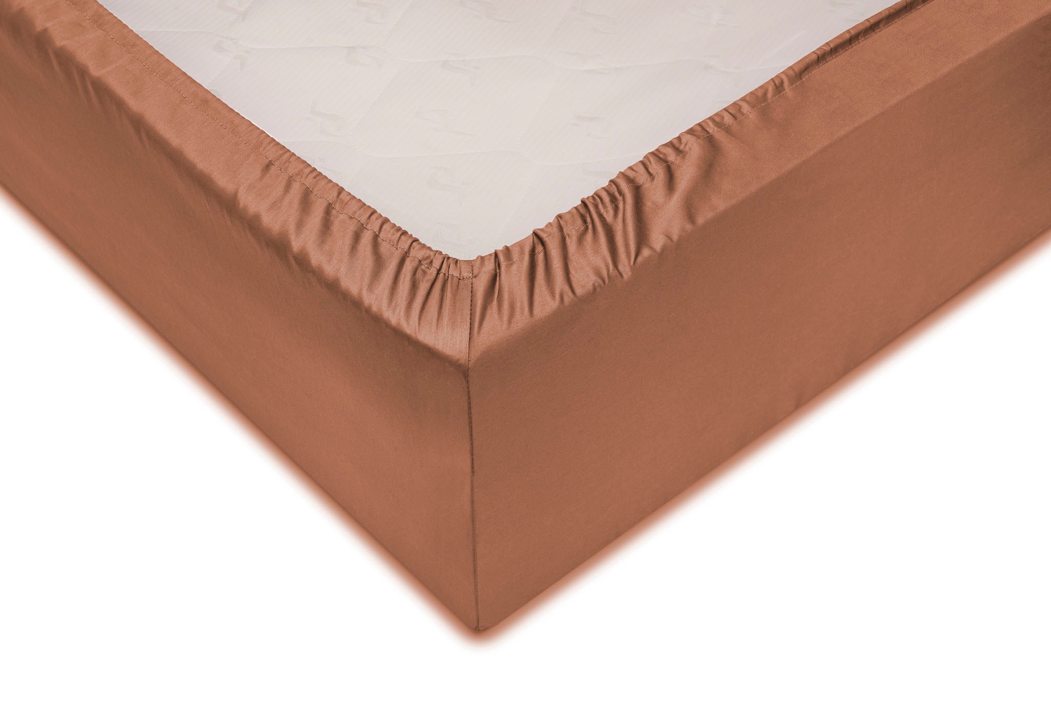 ZO HOME Spannbettlaken »Satinado«, Laken aus 100% Baumwolle, hochwertiges Mako-Satin, Betttuch ab 90x200