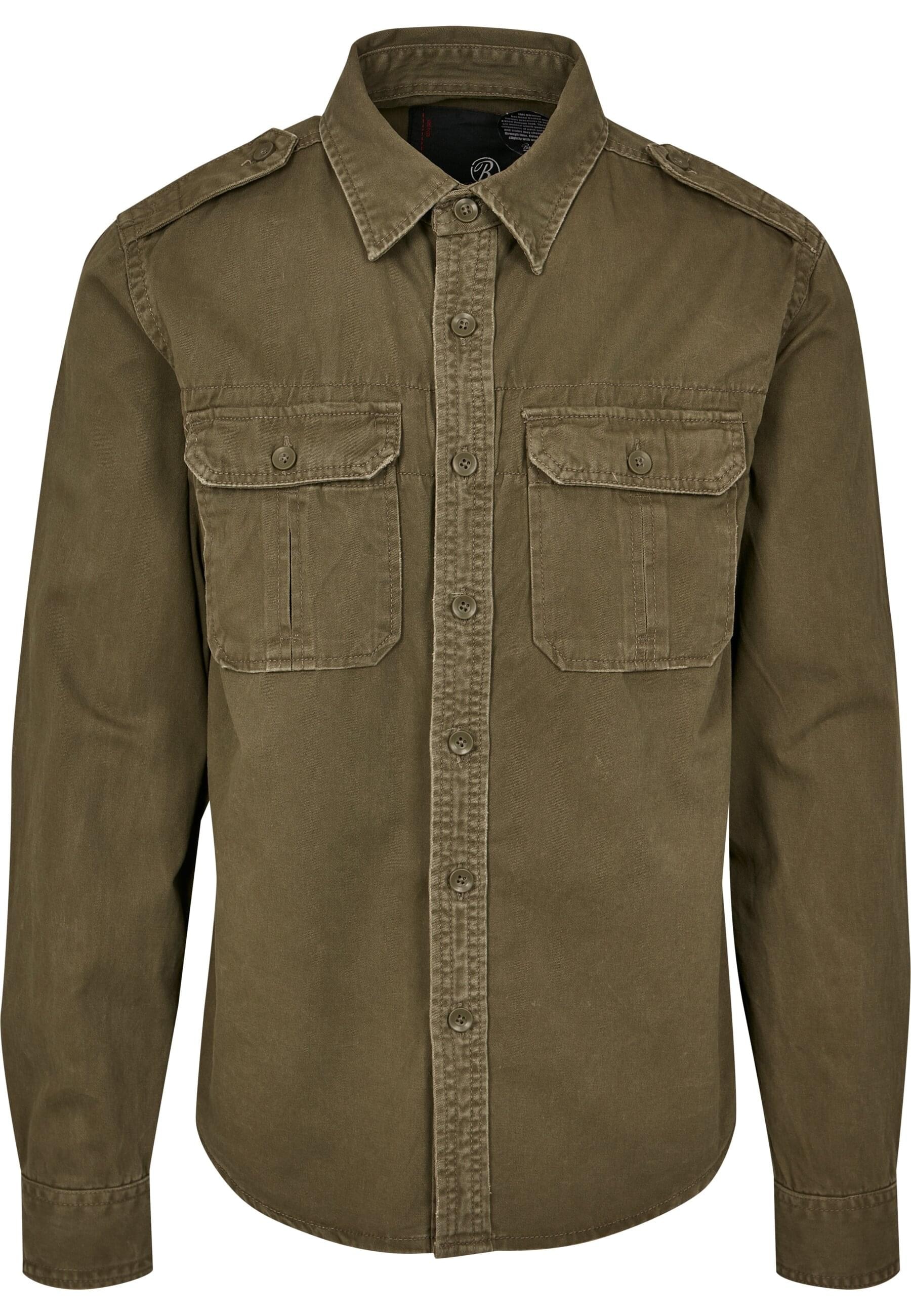 Brandit Langarmhemd "Brandit Herren Vintage Shirt", (1 tlg.) günstig online kaufen