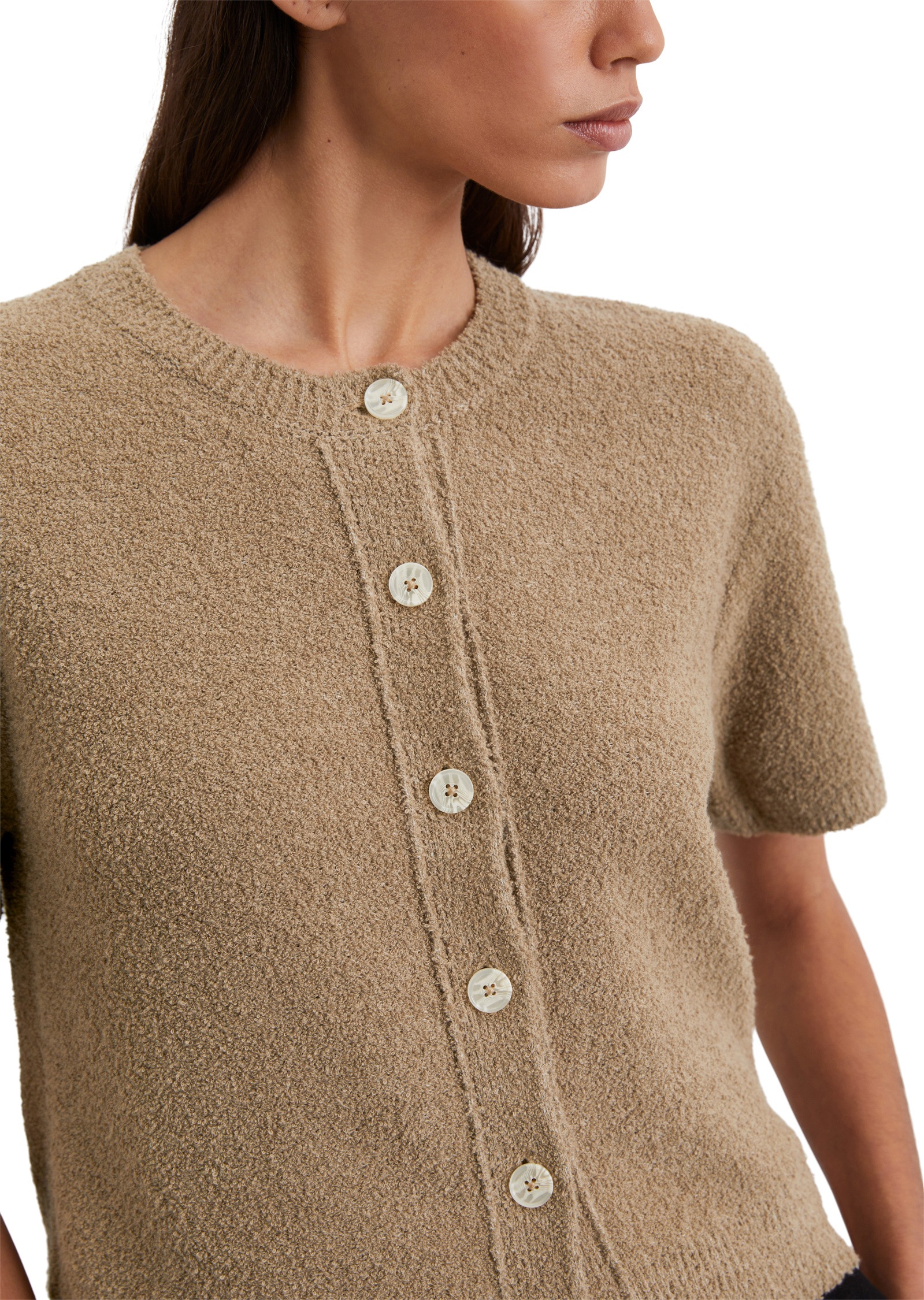 Marc O'Polo Cardigan »aus Bouclé-Garn«