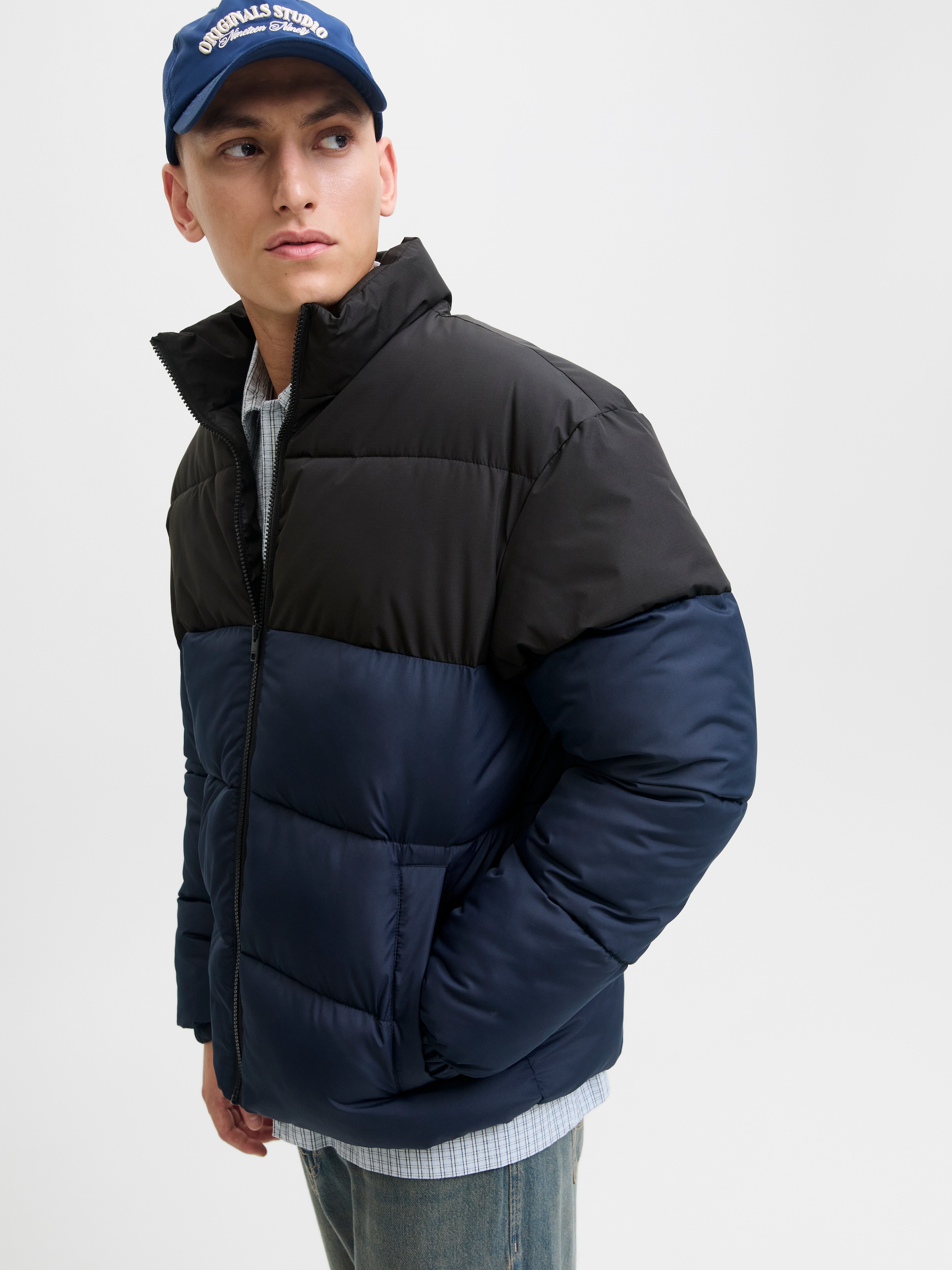 Jack & Jones Steppjacke »JJMAZE PUFFER COLLAR«