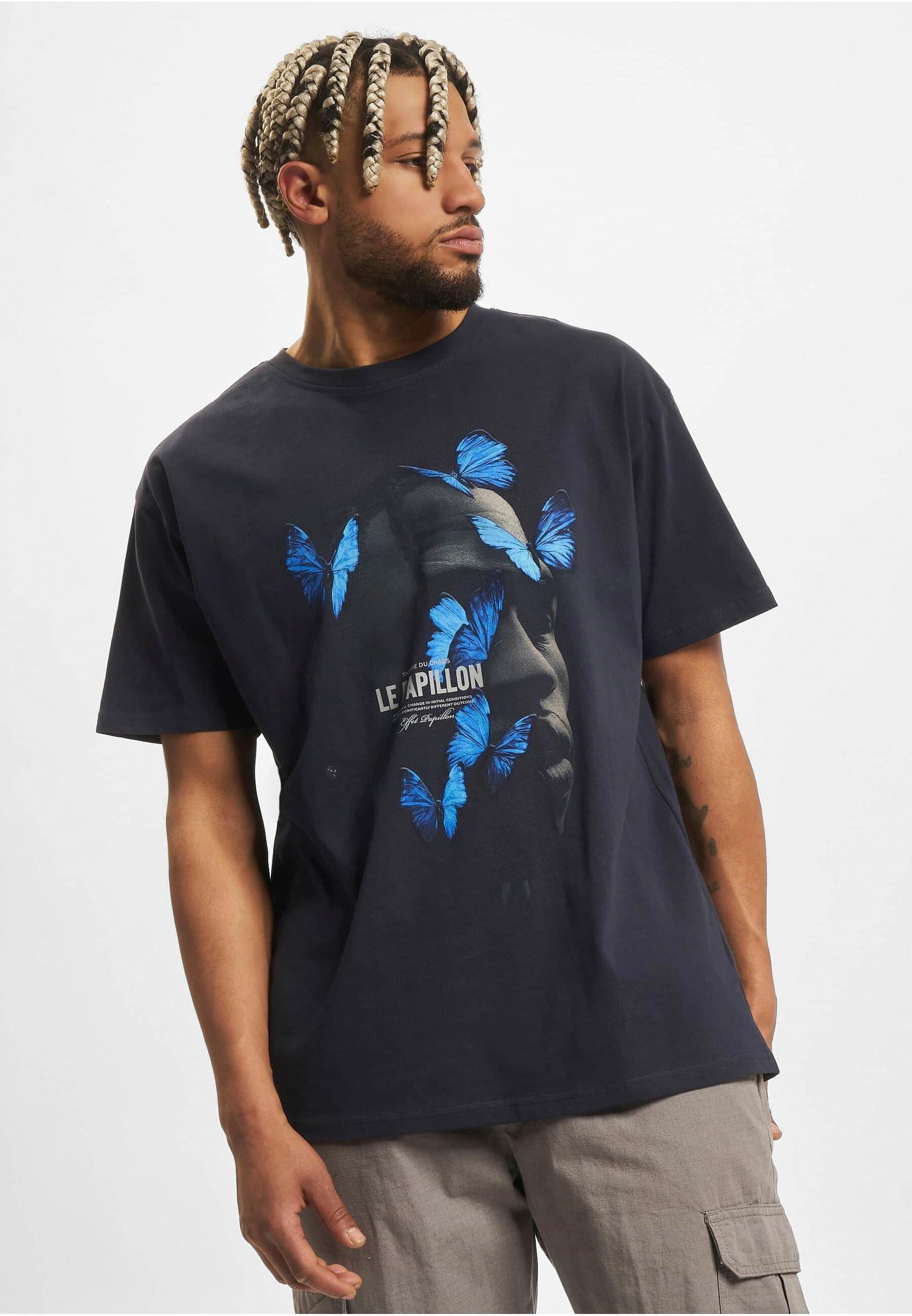 Upscale by Mister Tee Kurzarmshirt »Upscale by Mister Tee Herren Le Papillon Oversize Tee«, (1 tlg.)