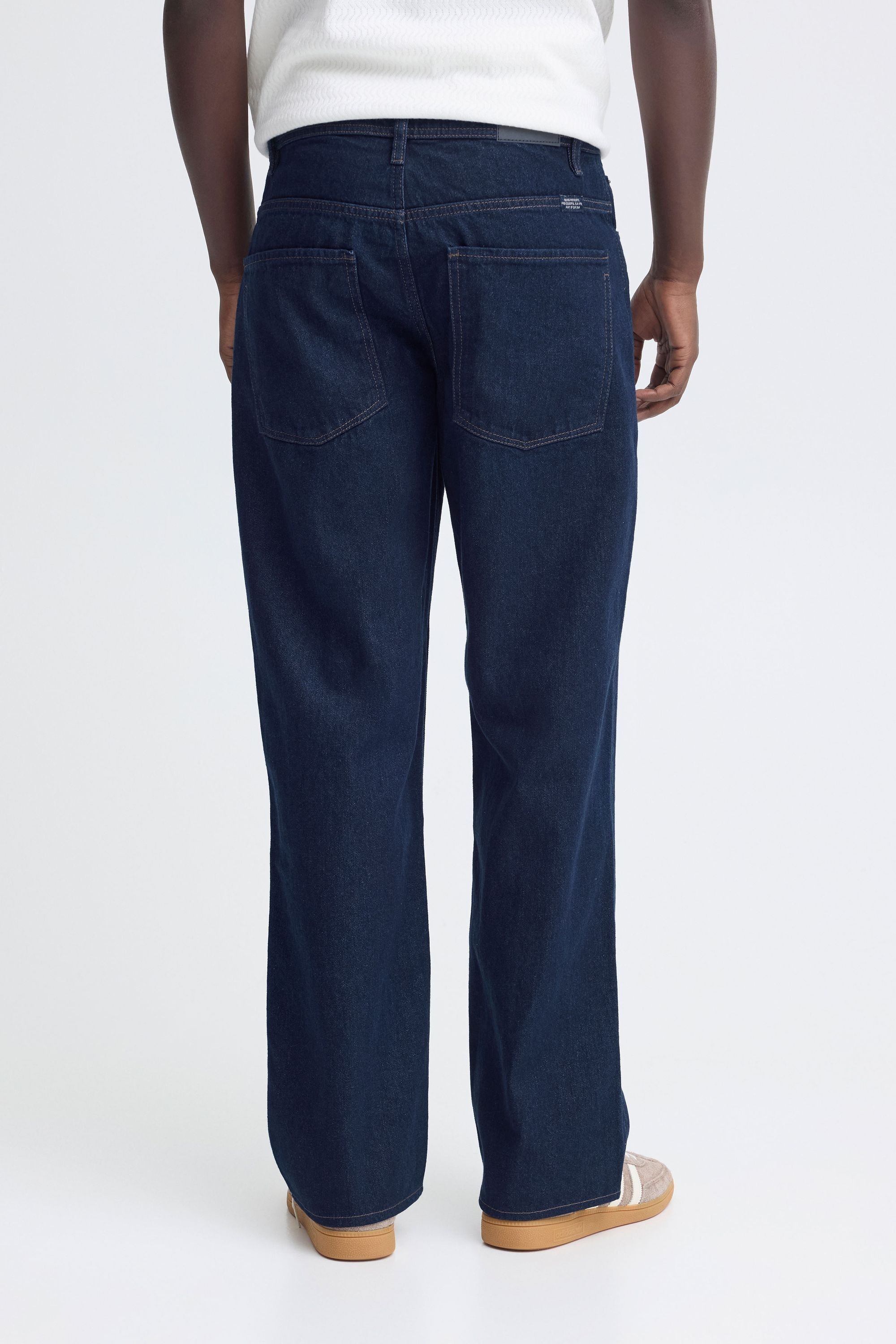 Relax-fit-Jeans BLEND "Relax-fit-Jeans BHFlake", Herren, Gr. 32, Länge 34, blau (denim dunkelblau), Obermaterial: 100% Baumwolle CO., Jeans 6