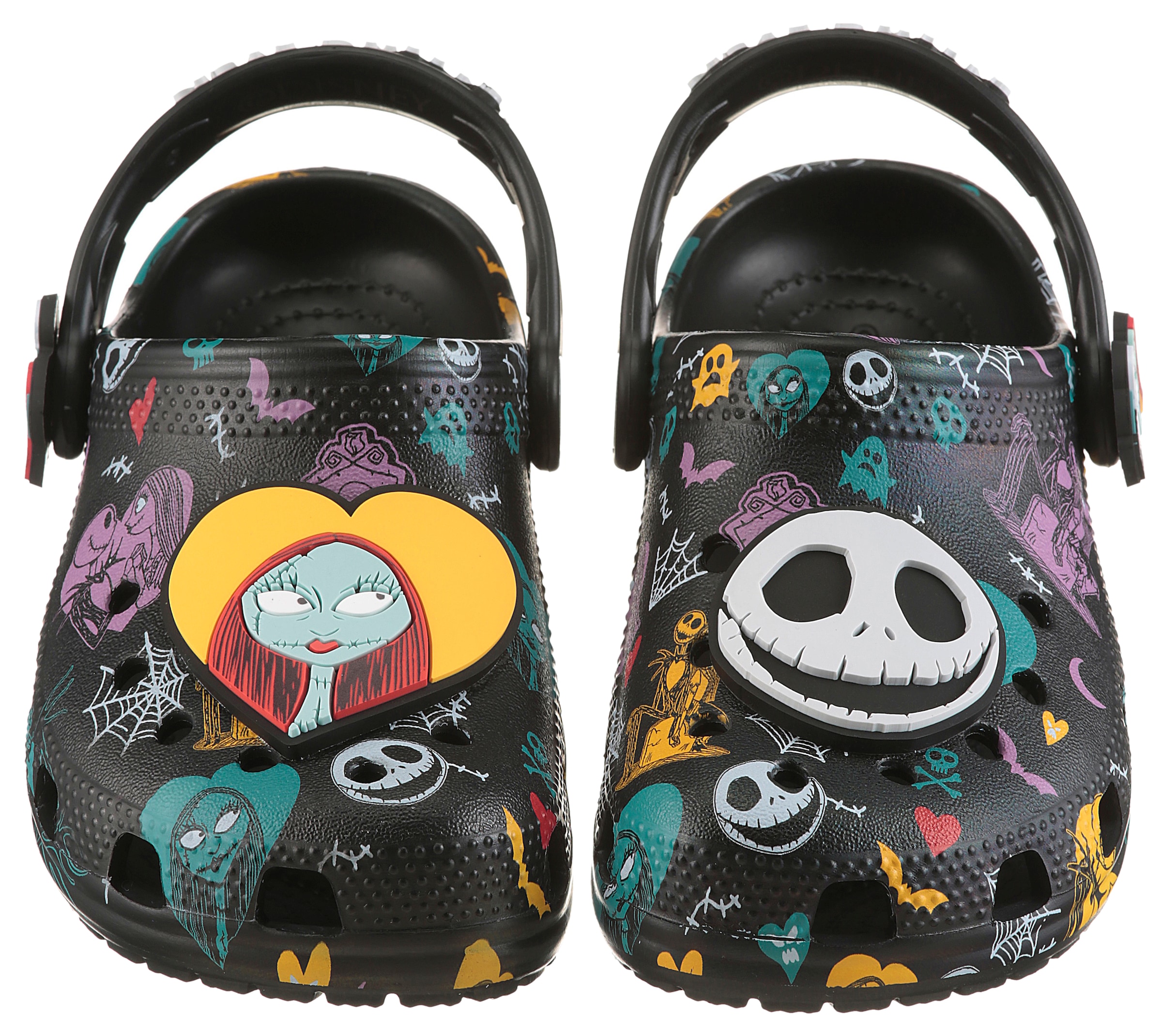 Crocs Clog »Nightmare Multi Classic Clog«, Hausschuh mit buntem Motiv
