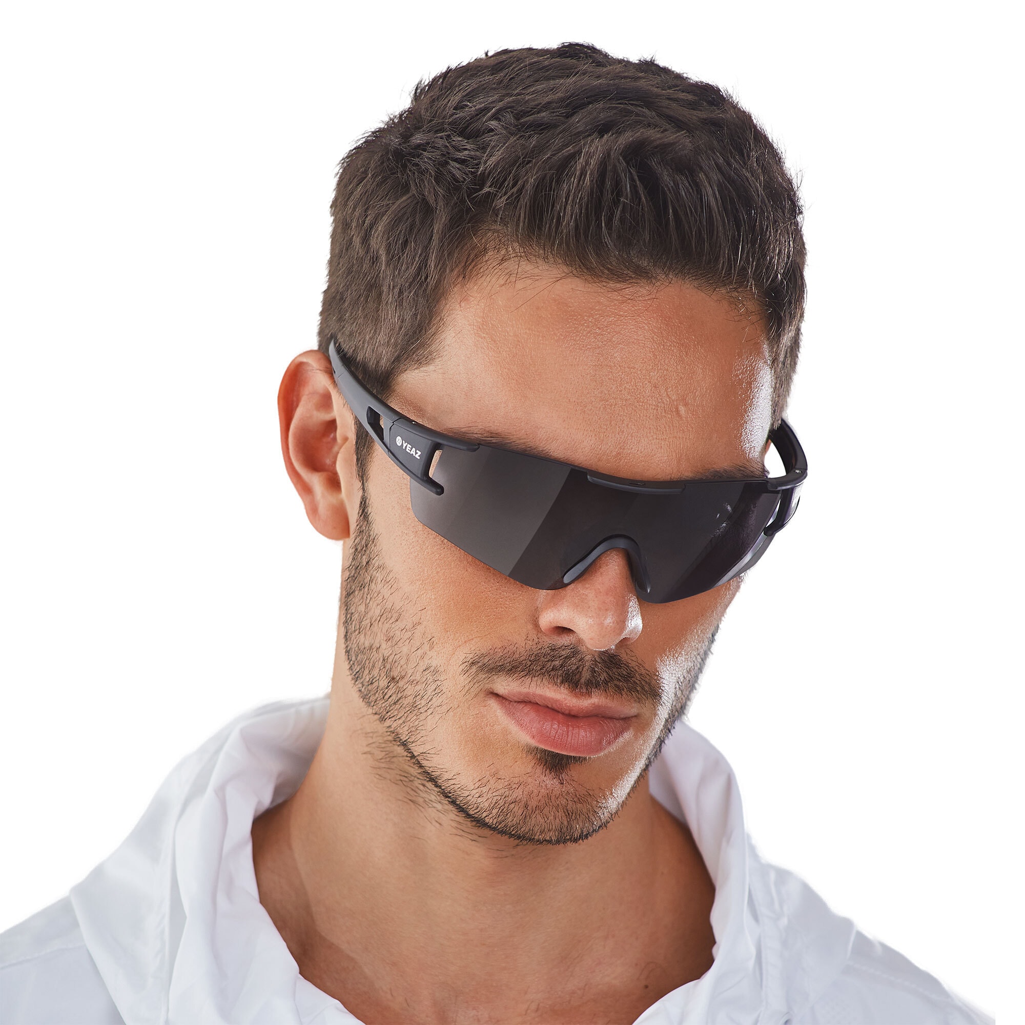 YEAZ Sportbrille »Sport-Sonnenbrille Black/Grey SUNBLOW«