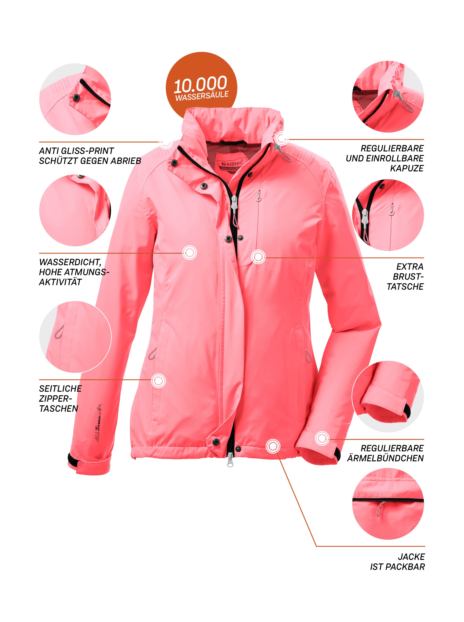 Killtec Outdoorjacke »KOS 25 WMN JCKT«