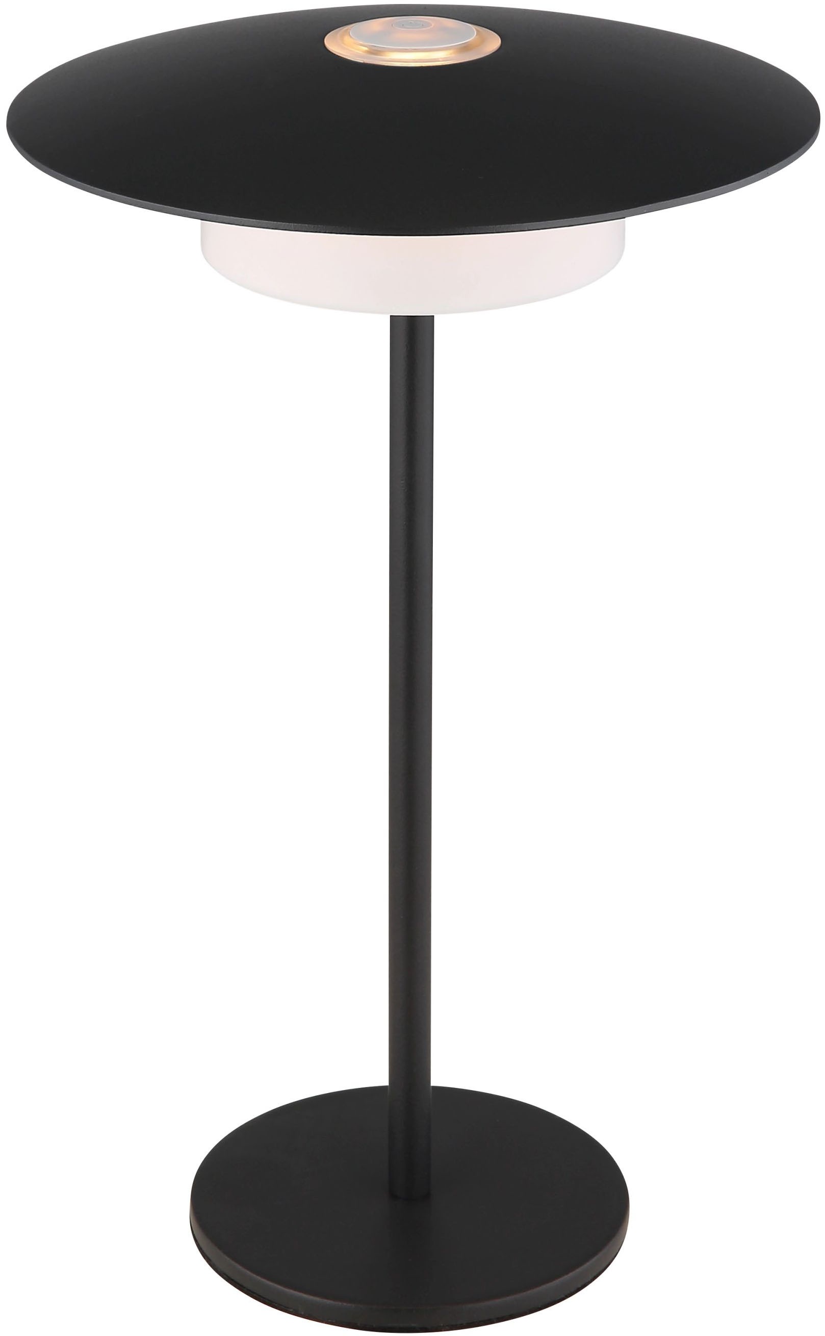 GLOBO LIGHTING LED Tischleuchte »KYLER«, 1 flammig, Leuchtmittel LED-Modul | LED fest integriert, Akku Tisch- und Wandleuchte, Touchdimmer, Lichttemperaturwechsel