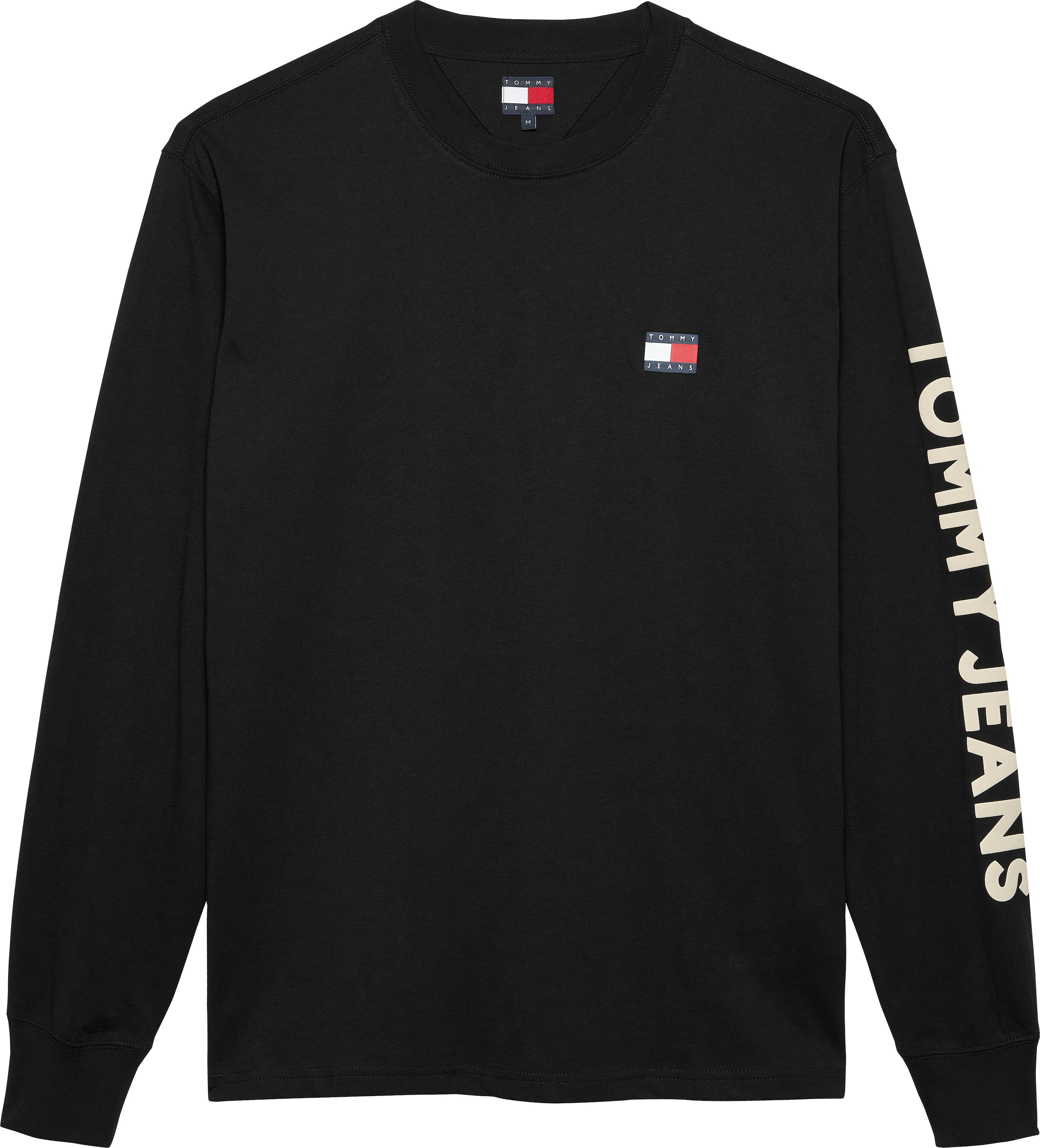 Tommy Jeans Langarmshirt »TJM REG POP COL NW CLSC LS T EXT«, Mit Rundhalsausschnitt