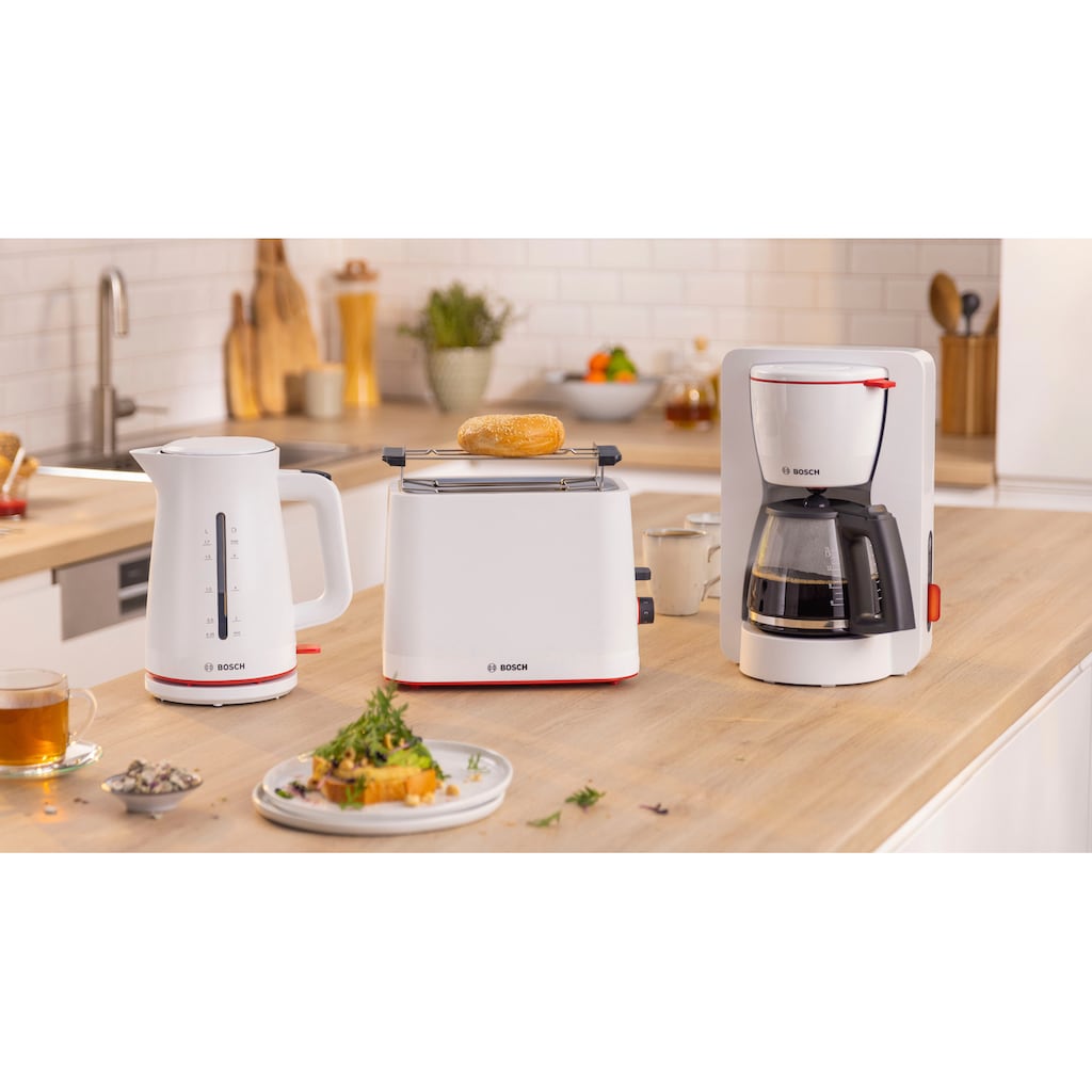 BOSCH Filterkaffeemaschine »MyMoment TKA3M131«, 1,25 l Kaffeekanne, Papierfilter, 1x4