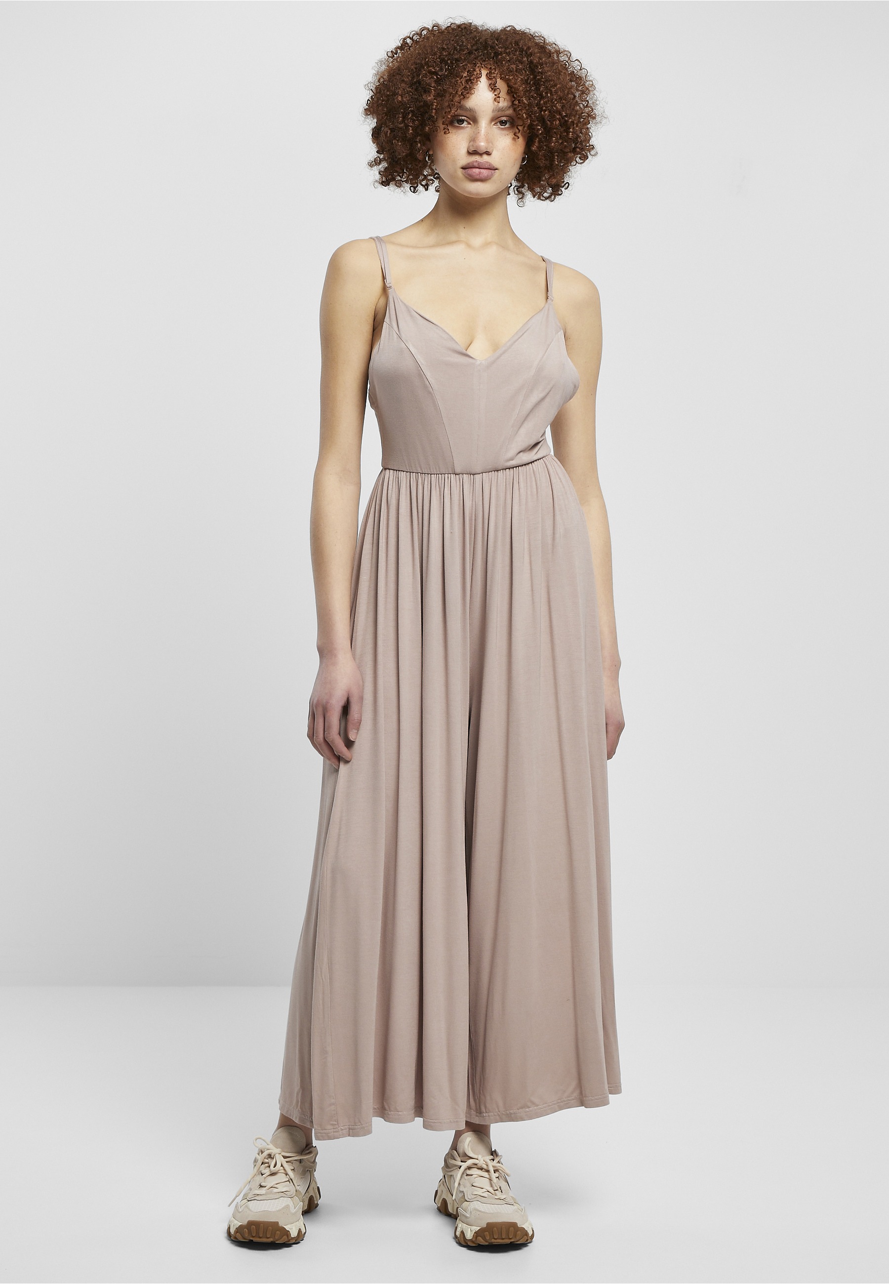 Thumbnail - URBAN CLASSICS Jumpsuit "Urban Classics Damen Ladies Modal Spaghetti Jumpsuit" 1 Stk.