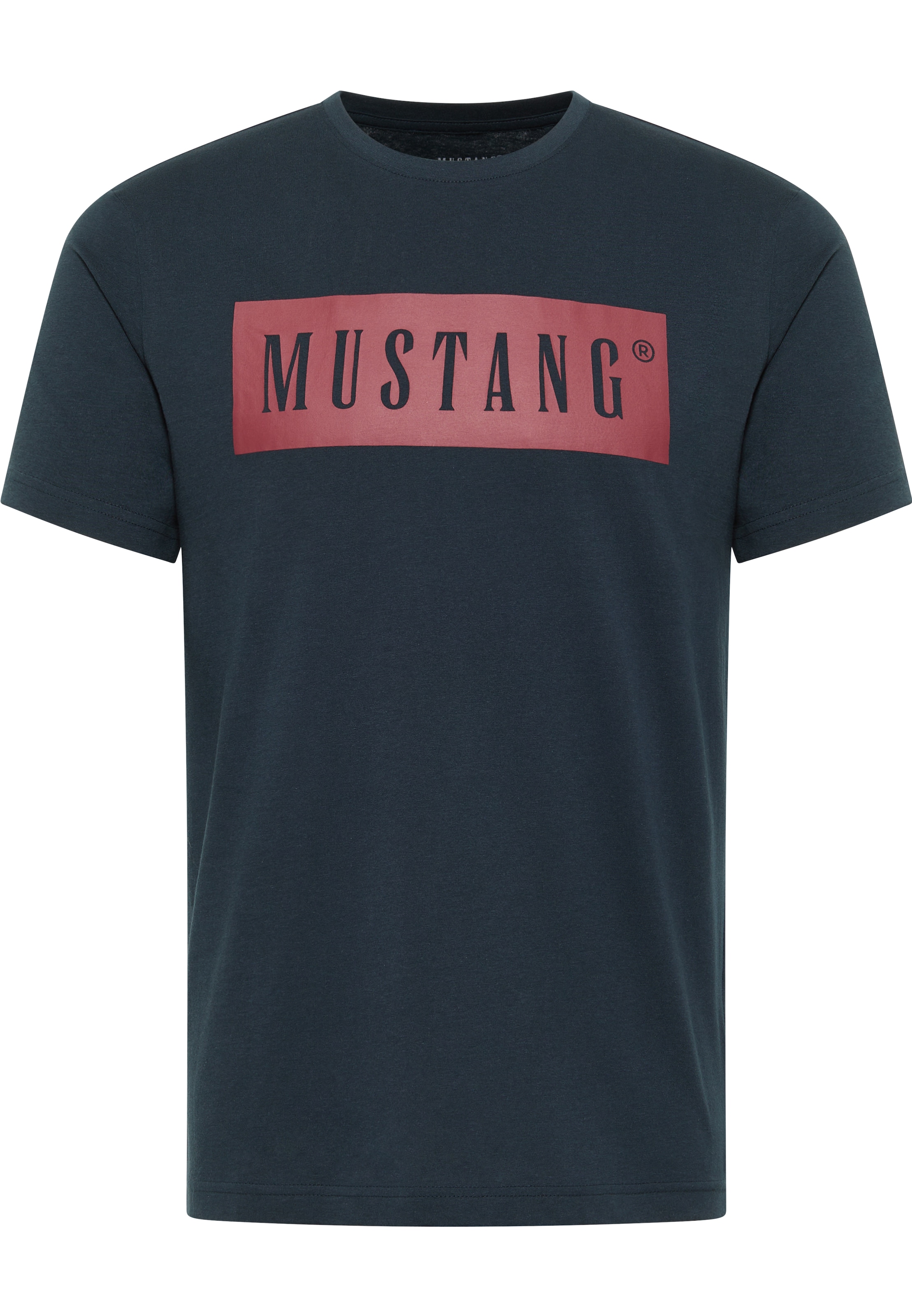 MUSTANG Kurzarmshirt "T-Shirt" günstig online kaufen