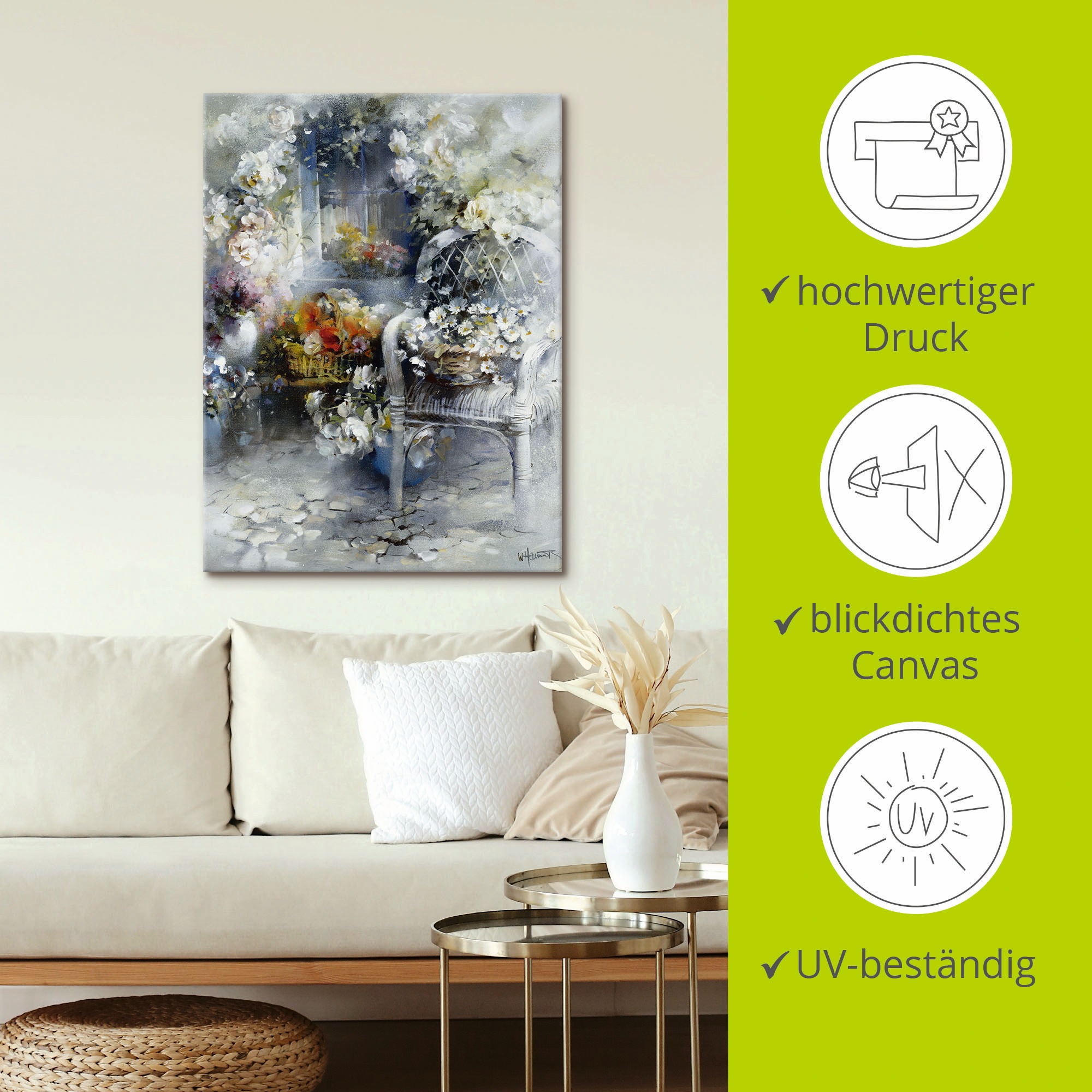 Artland Wandbild »Magischer Moment«, Arrangements, (1 St.), als Leinwandbild, Poster in verschied. Größen