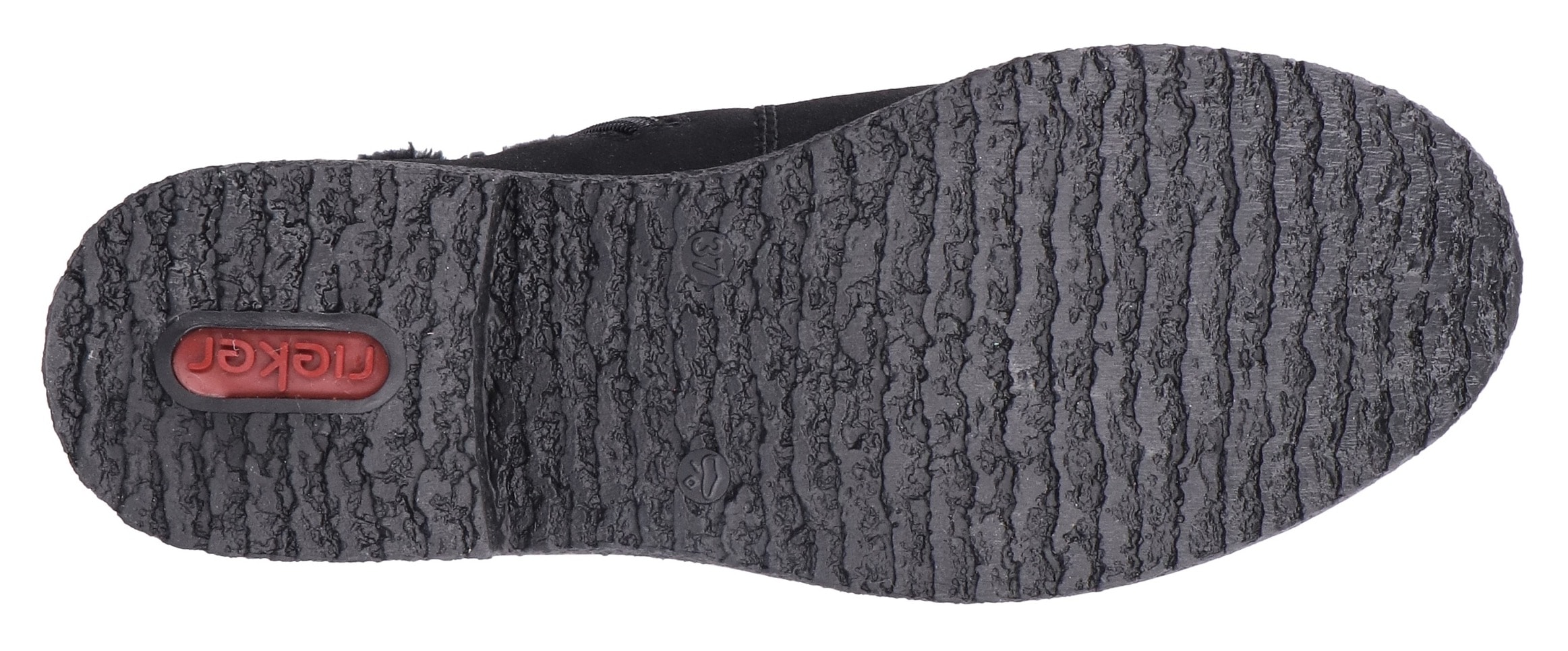 Rieker Winterboots, Chelseaboots, Winterstiefelette, Blockabsatz, mit Innenreißverschluss