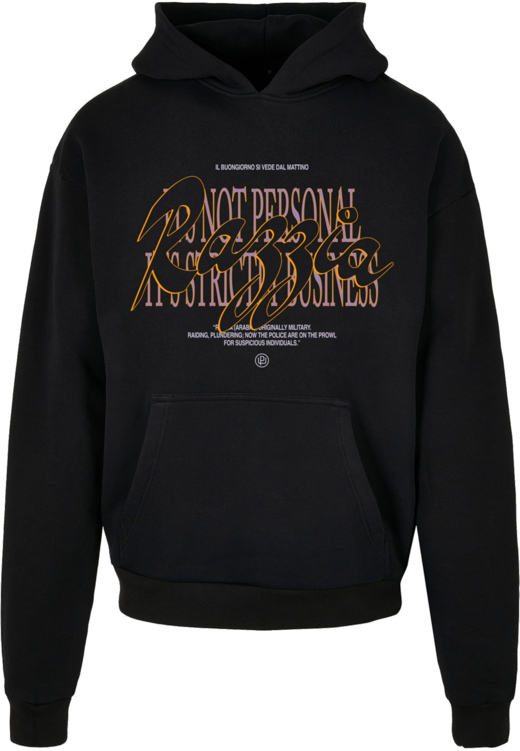 Upscale by Mister Tee Sweatshirt "Upscale by Mister Tee Herren Razzia Ultraheavy Oversize Hoodie", 1 Stk.