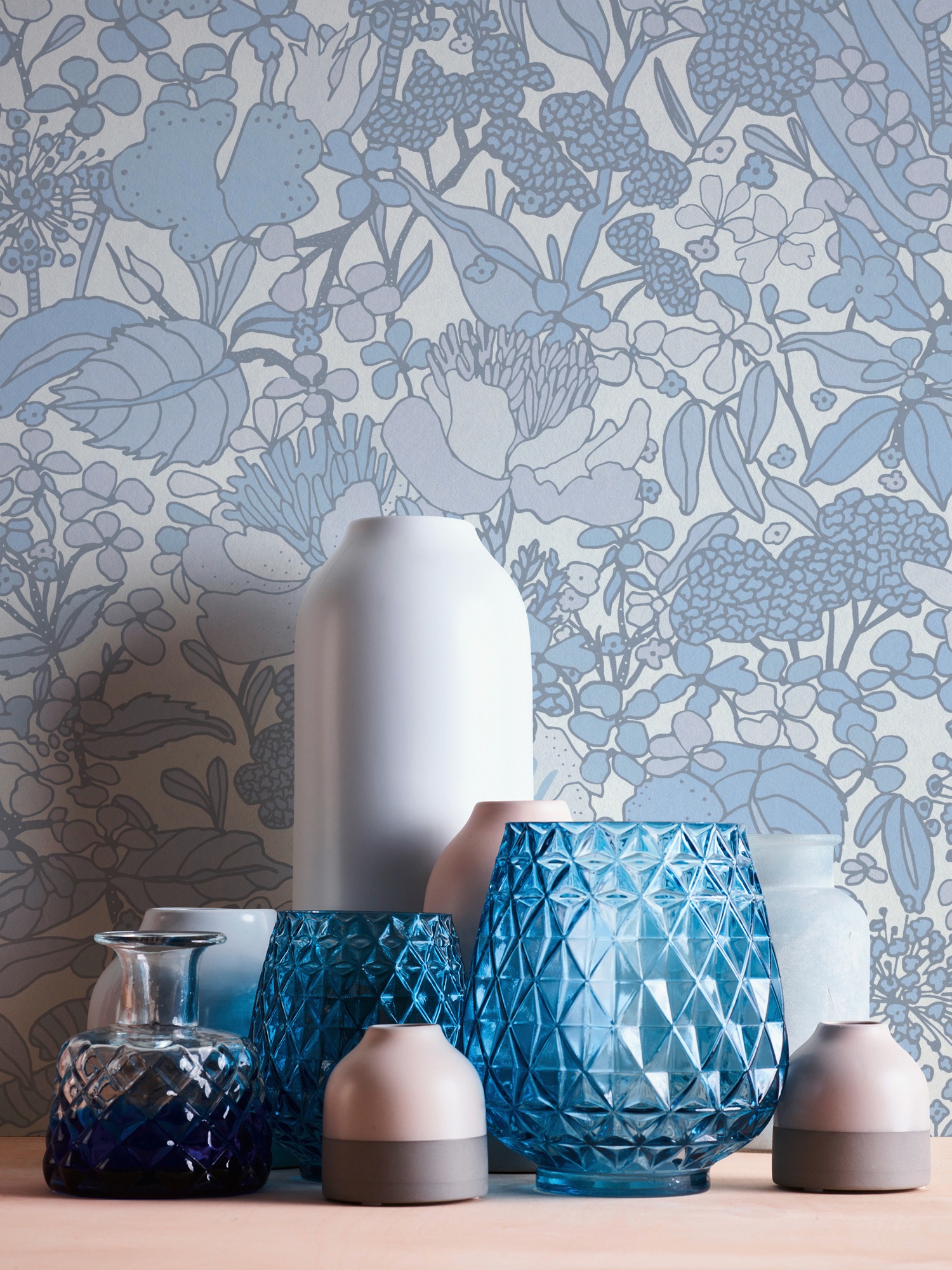 Architects Paper Vliestapete »Floral Impression«, floral-botanisch-Wald, Blumentapete Tapete Dschungel Tapeten Wohnzimmer Schlafzimmer Küche