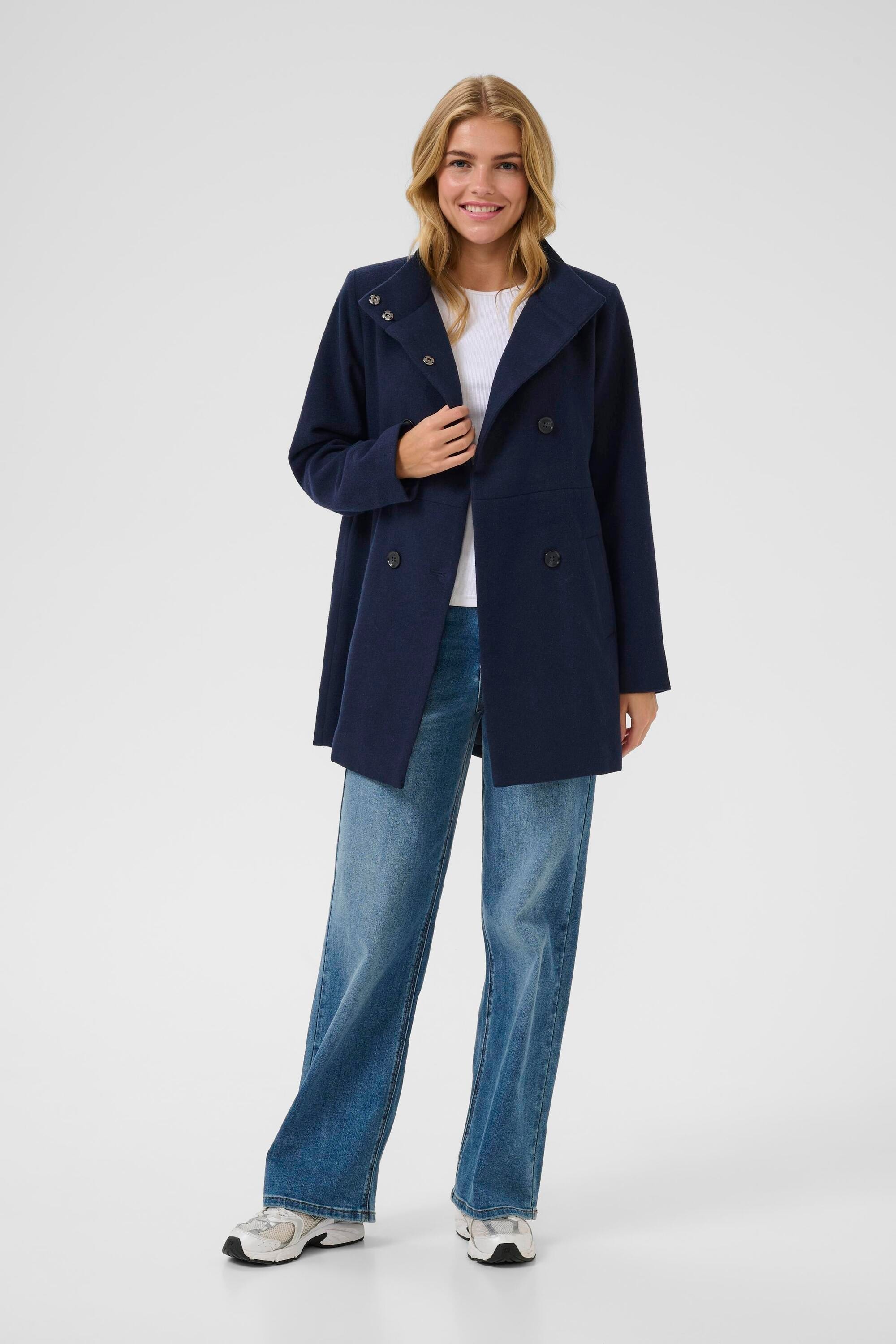 KAFFE Wintermantel »Damen Jacke KAfanny«