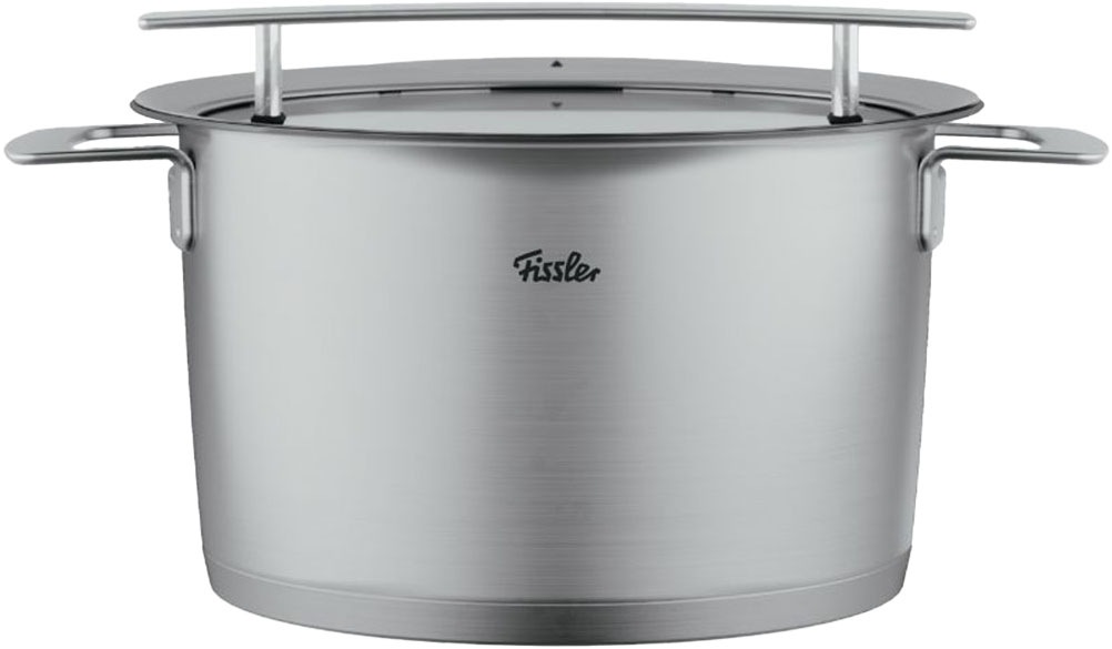 Fissler Topf-Set »Phi Collection«, Edelstahl 18/10, (Set, 4 tlg., Kochtopf 16/20/24cm; Bratentopf 20cm), cookstar Allherdboden; Edelstahl 18/10; Made in Germany