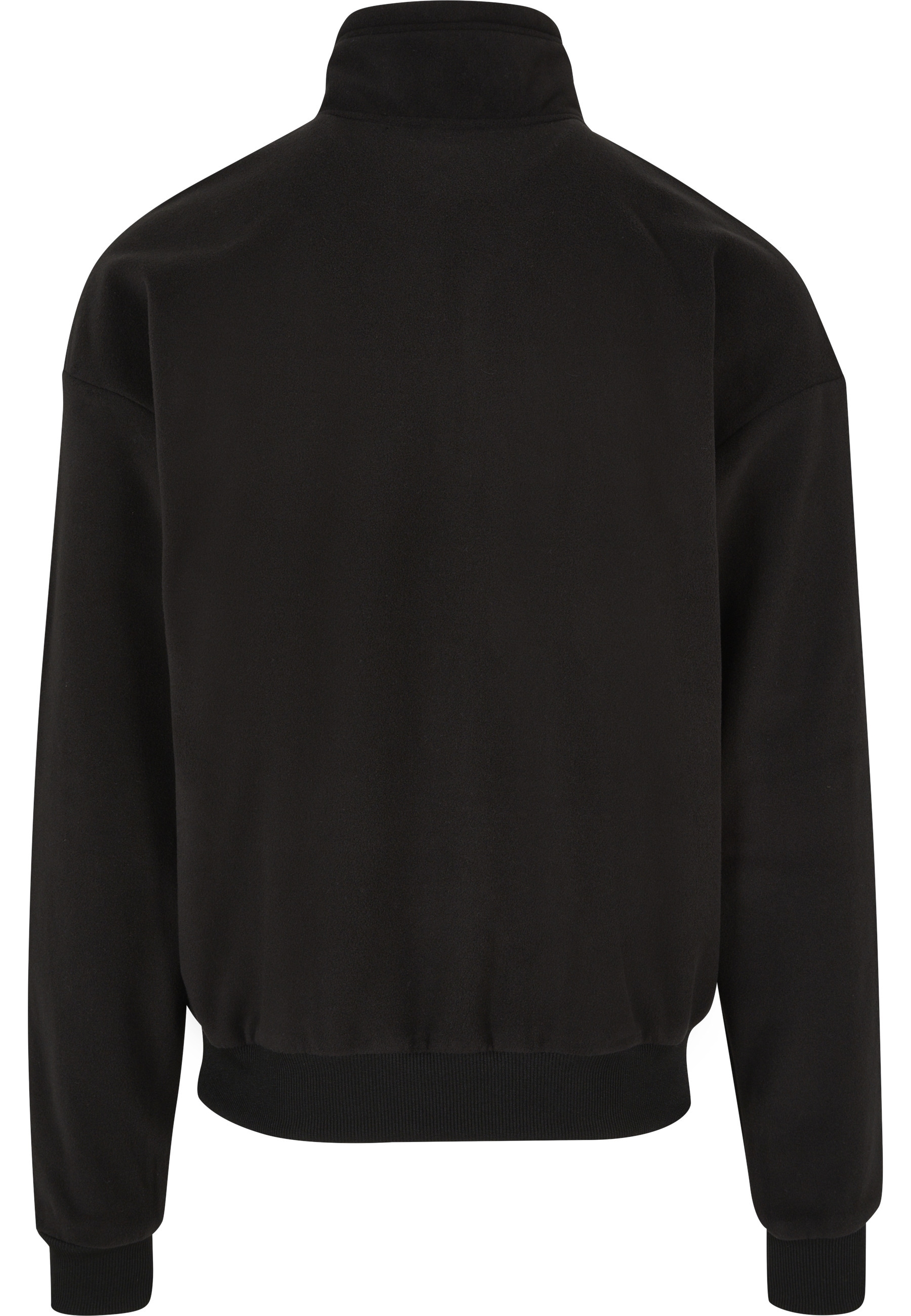 URBAN CLASSICS Rundhalspullover »Urban Classics Herren Basic Polar Fleece Troyer« 1 Stk.