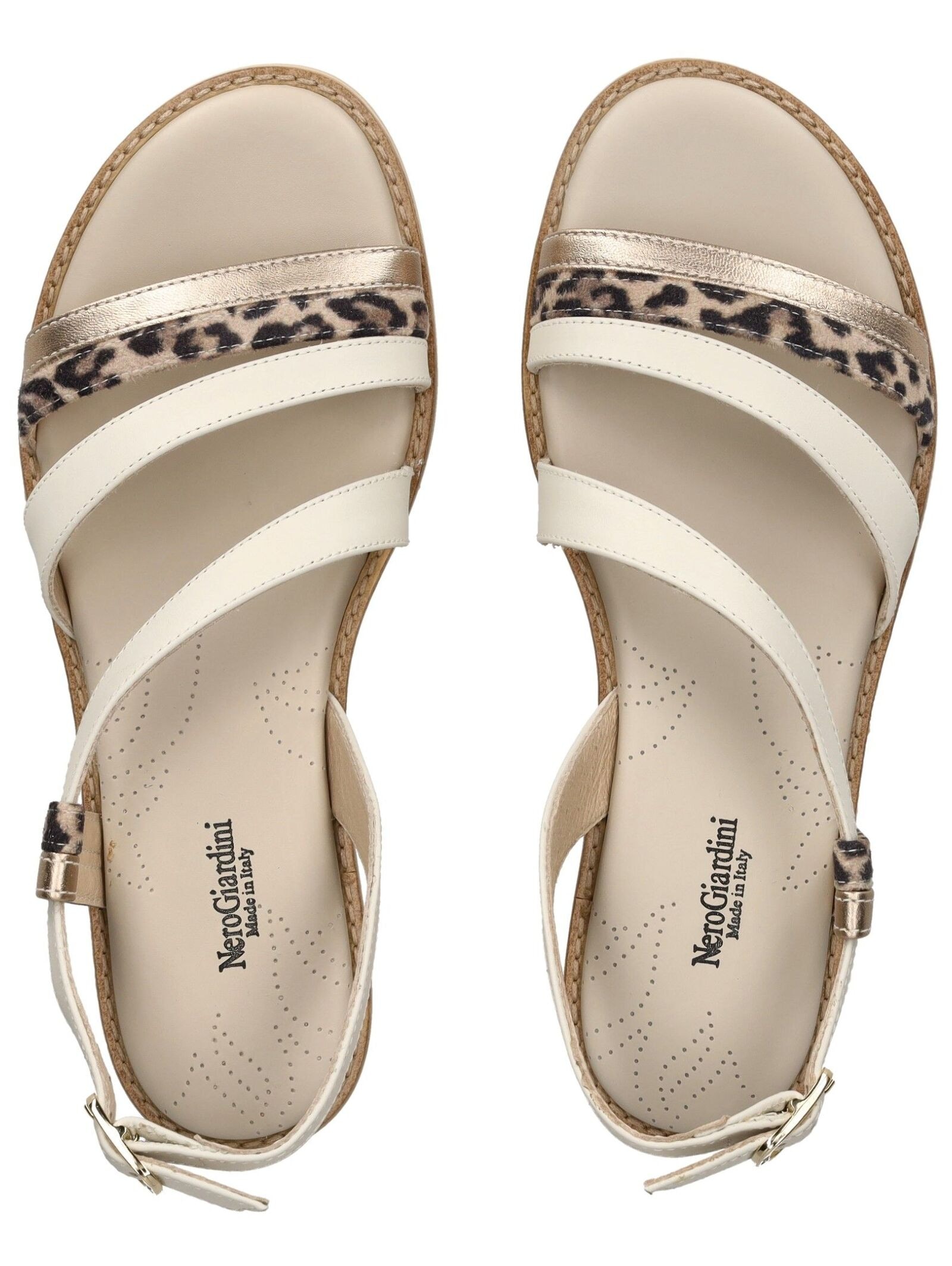 Nero Giardini Riemchensandale »Nero Giardini Sandalen Leder/Textil«