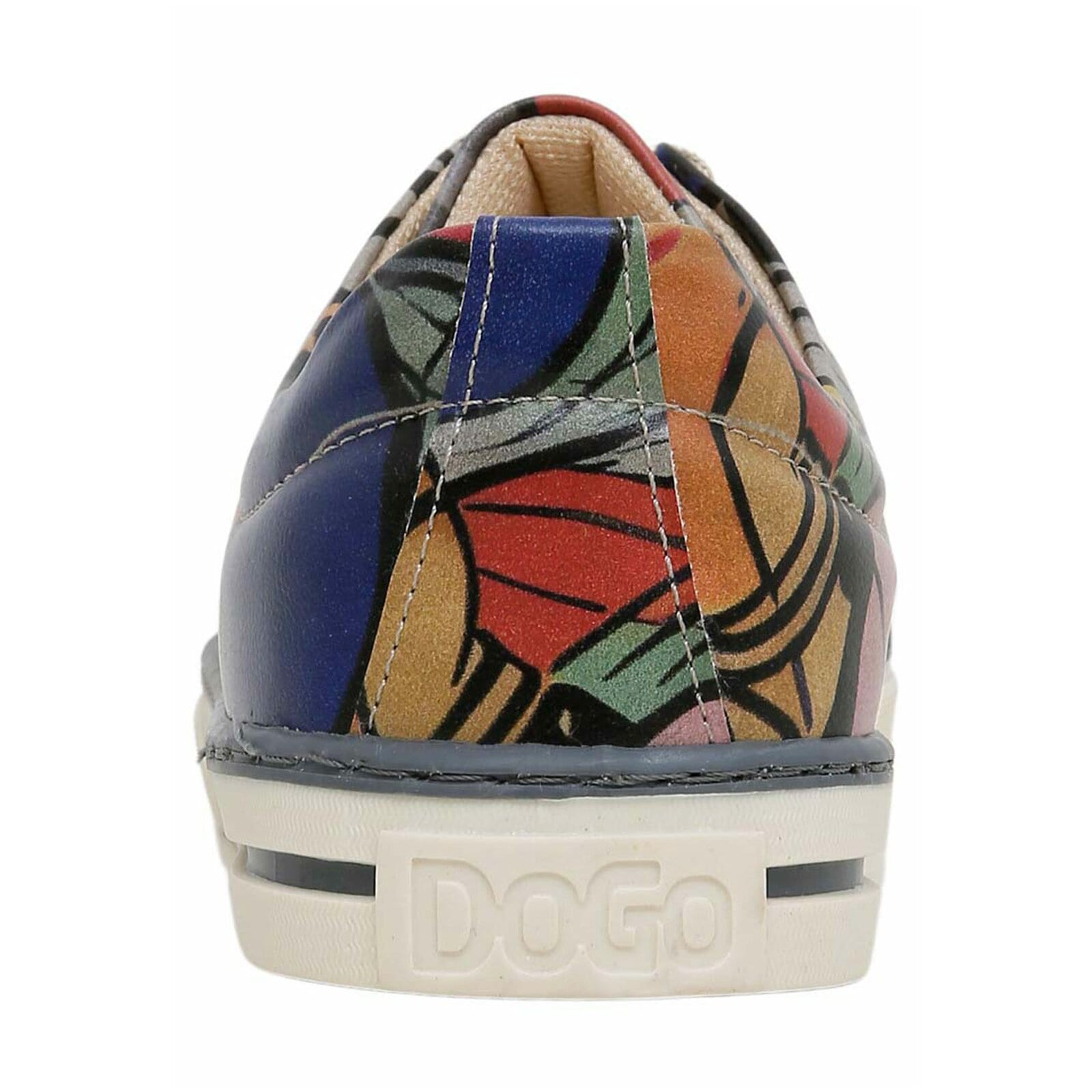DOGO Sneaker »Classic Schnürsneaker - Abstract Leaves Damen Sneaker«, Vegan