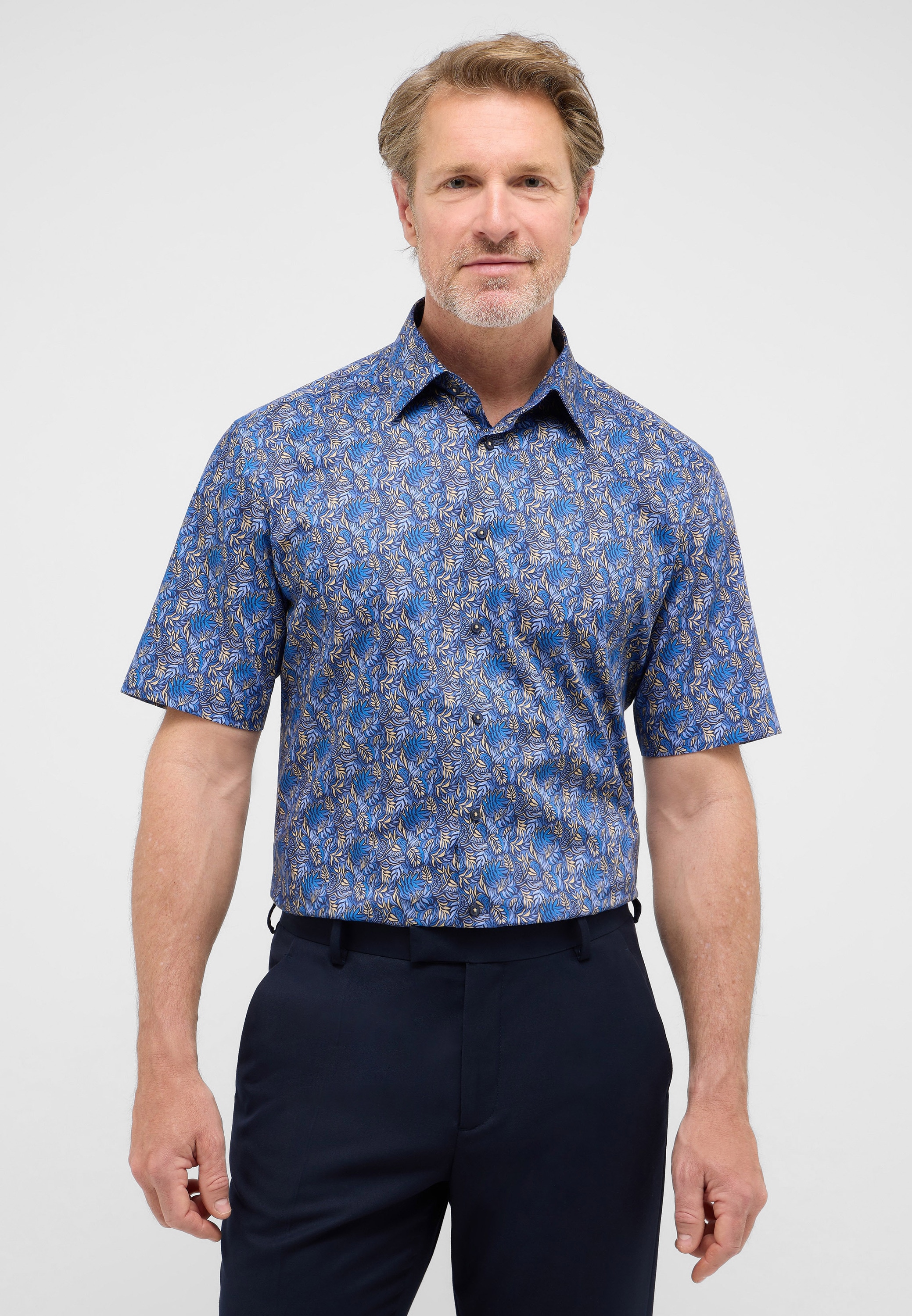 Eterna Kurzarmhemd "MODERN FIT", NON IRON (bügelfrei) günstig online kaufen