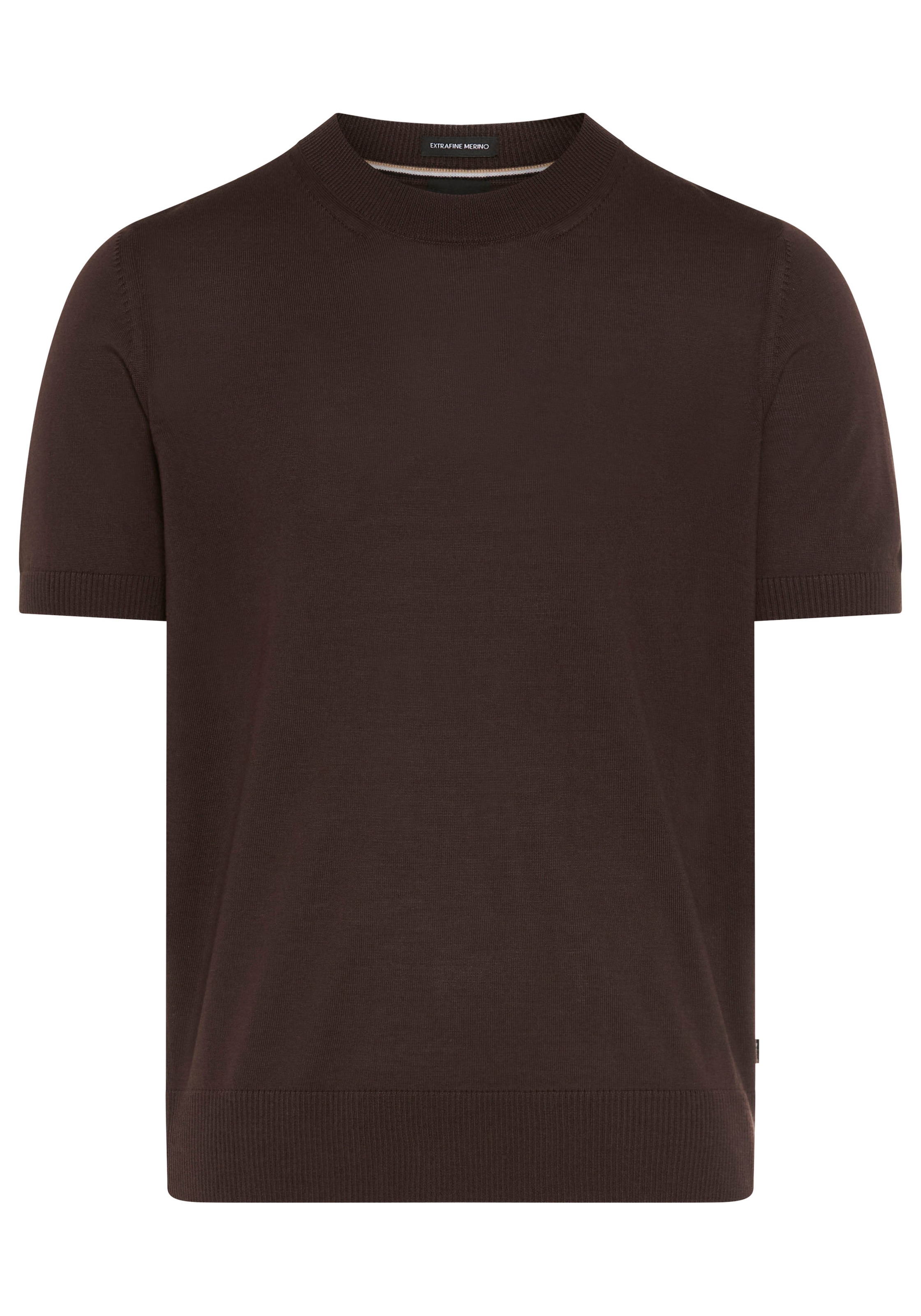 BOSS Kurzarmpullover "Umauro" aus Merinowolle, regular fit günstig online kaufen