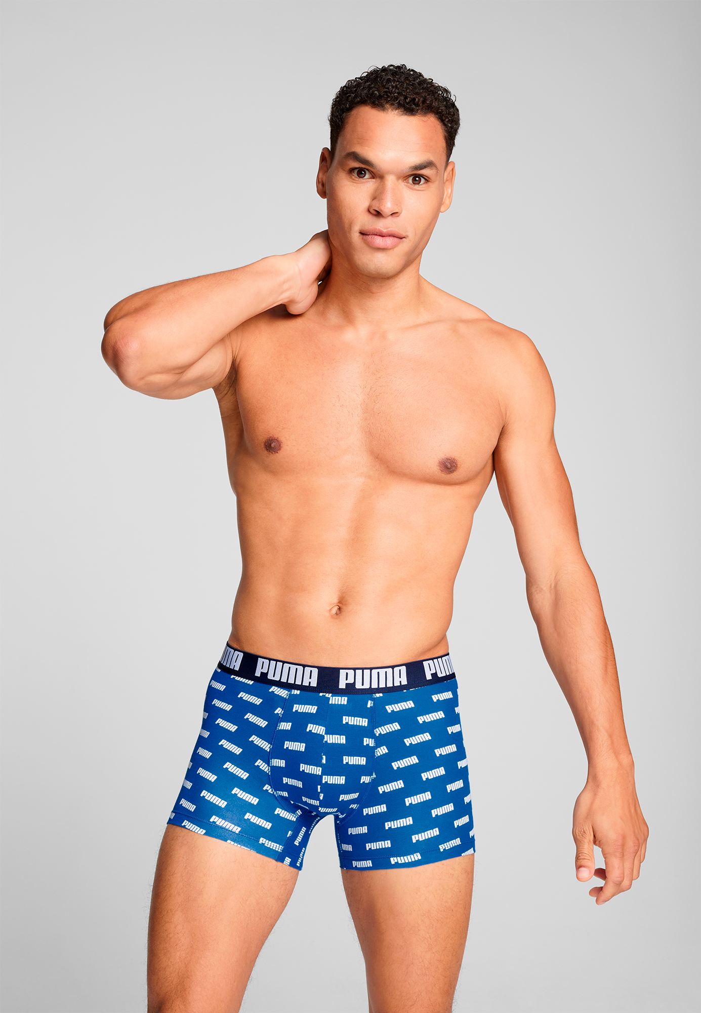 PUMA Boxershorts "PUMA MEN EVERYDAY LOGO PRINT BOXERS 2P", 2er Packer Packu günstig online kaufen