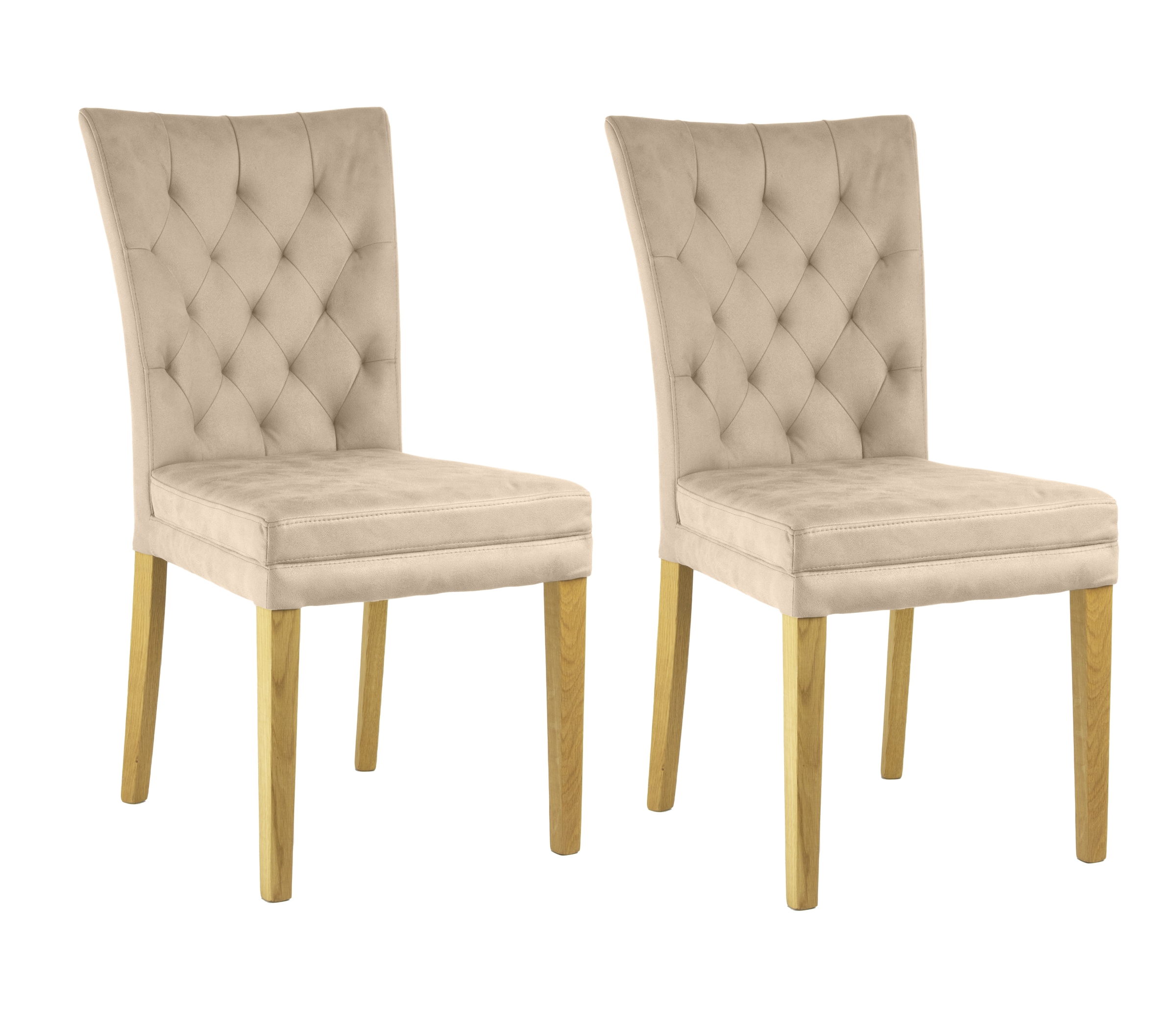 Home affaire 4-Fußstuhl "Colorado" (Set) 2 Stk. Microfaser bequeme Polsteru günstig online kaufen
