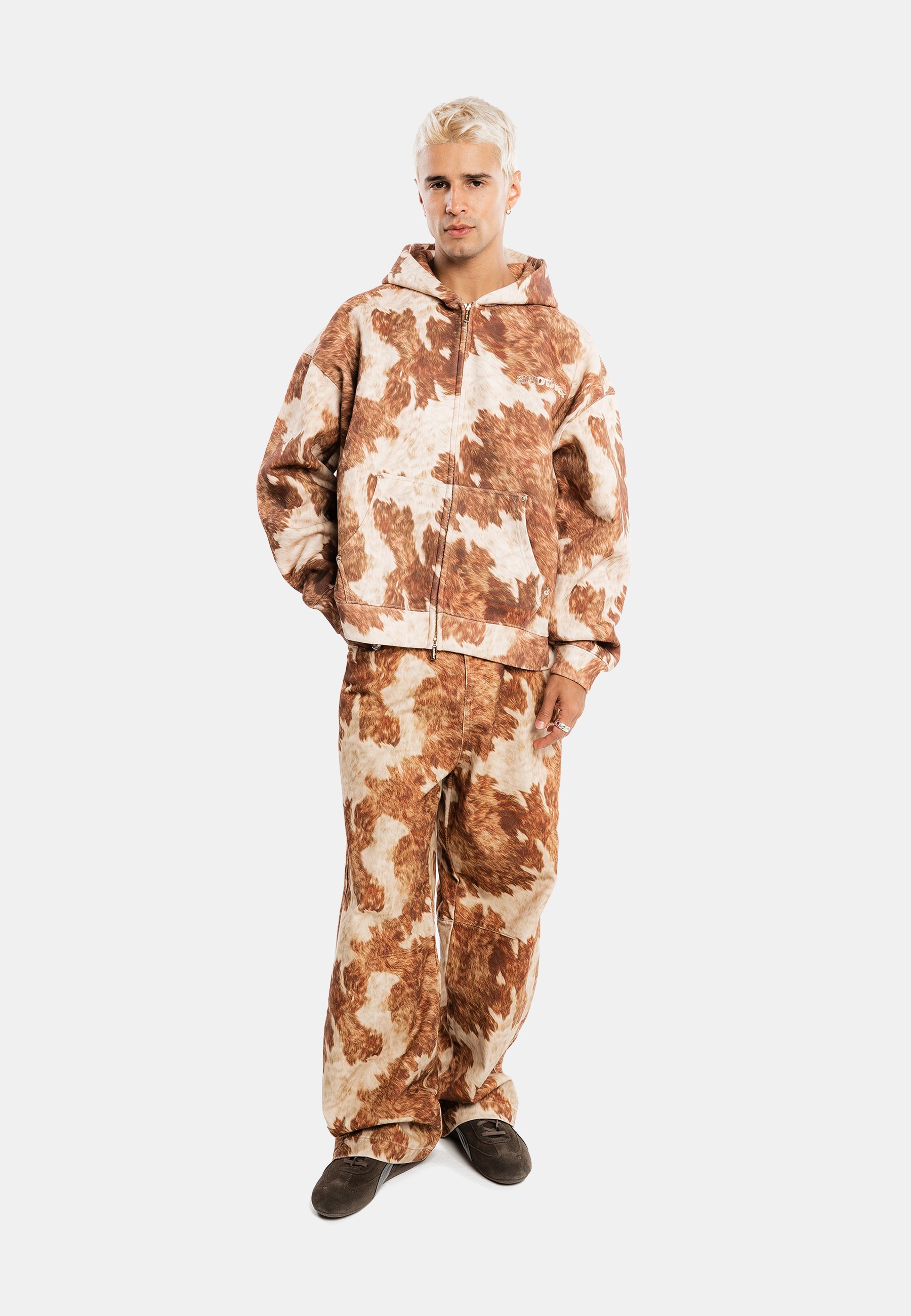 Another Cotton Lab Neopren-Hoodie »Another Cotton Lab Another Signature Zip Hoodie« 1