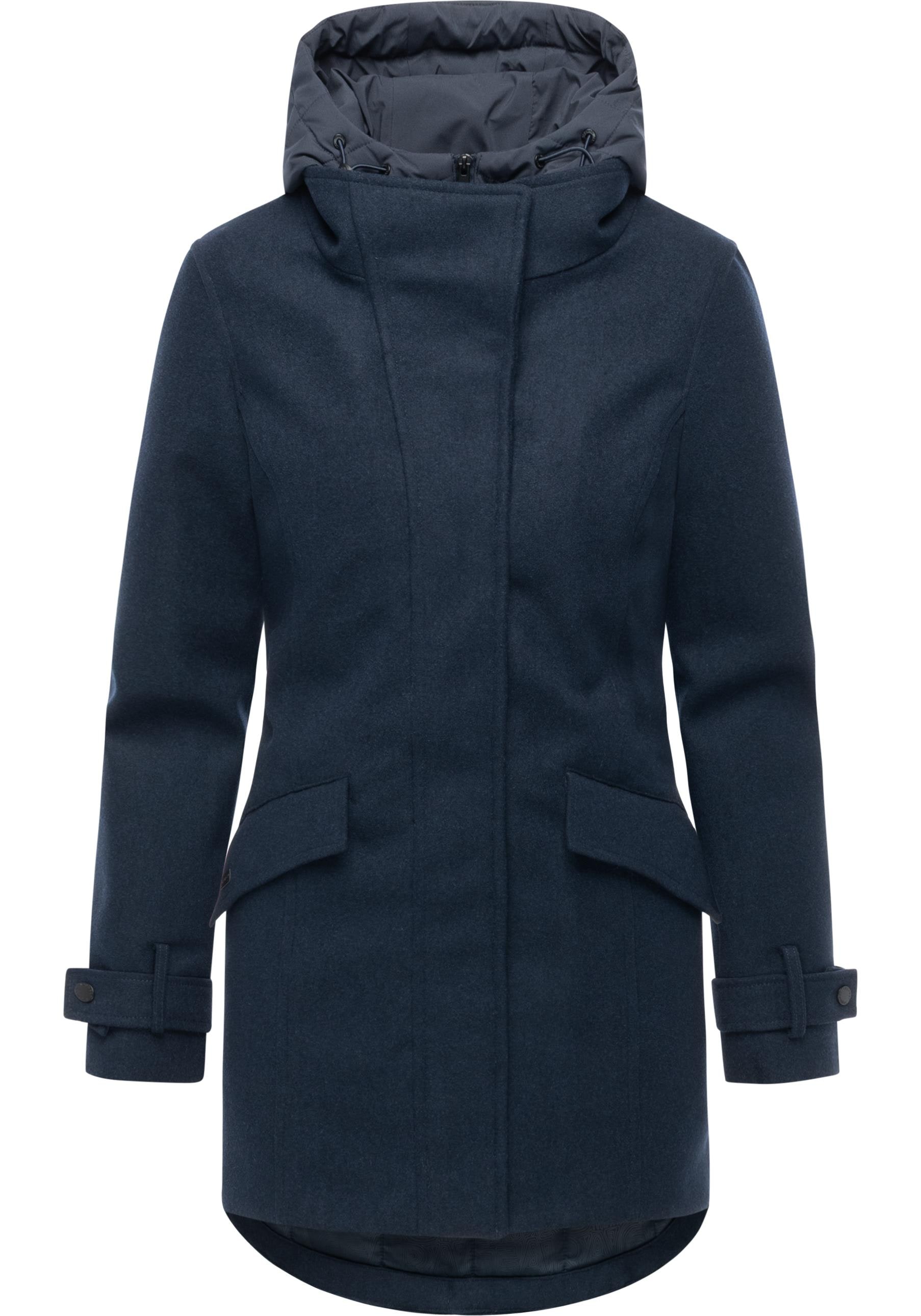 Ragwear Wintermantel "Petuja Felt YOUMODO" Klassischer Damen Kurzmantel mit günstig online kaufen