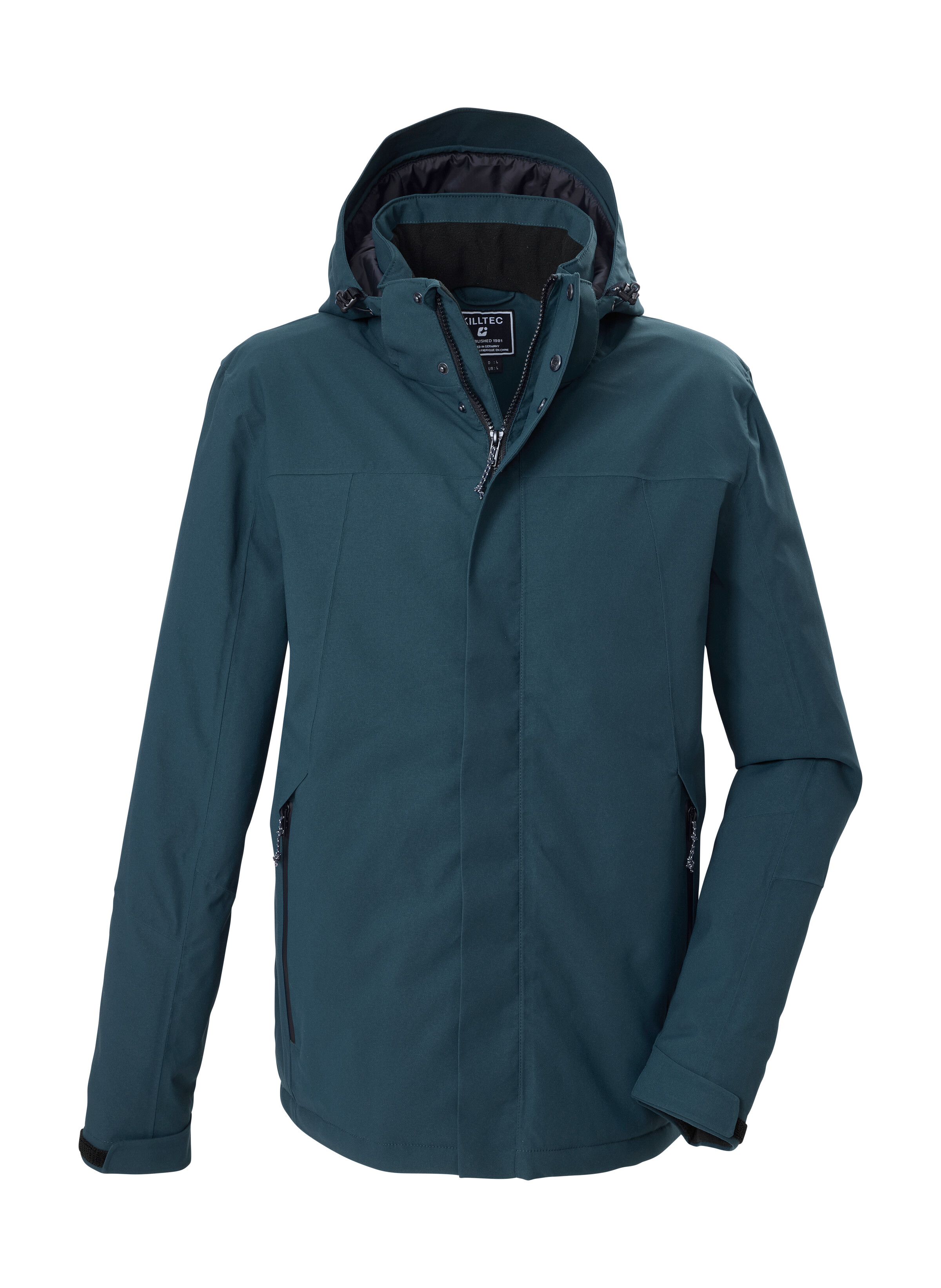 Killtec "KOW 2 MN JCKT" Wasserdichte, atmungsaktive Funktionsjacke mit abnehmbarer Kapuze