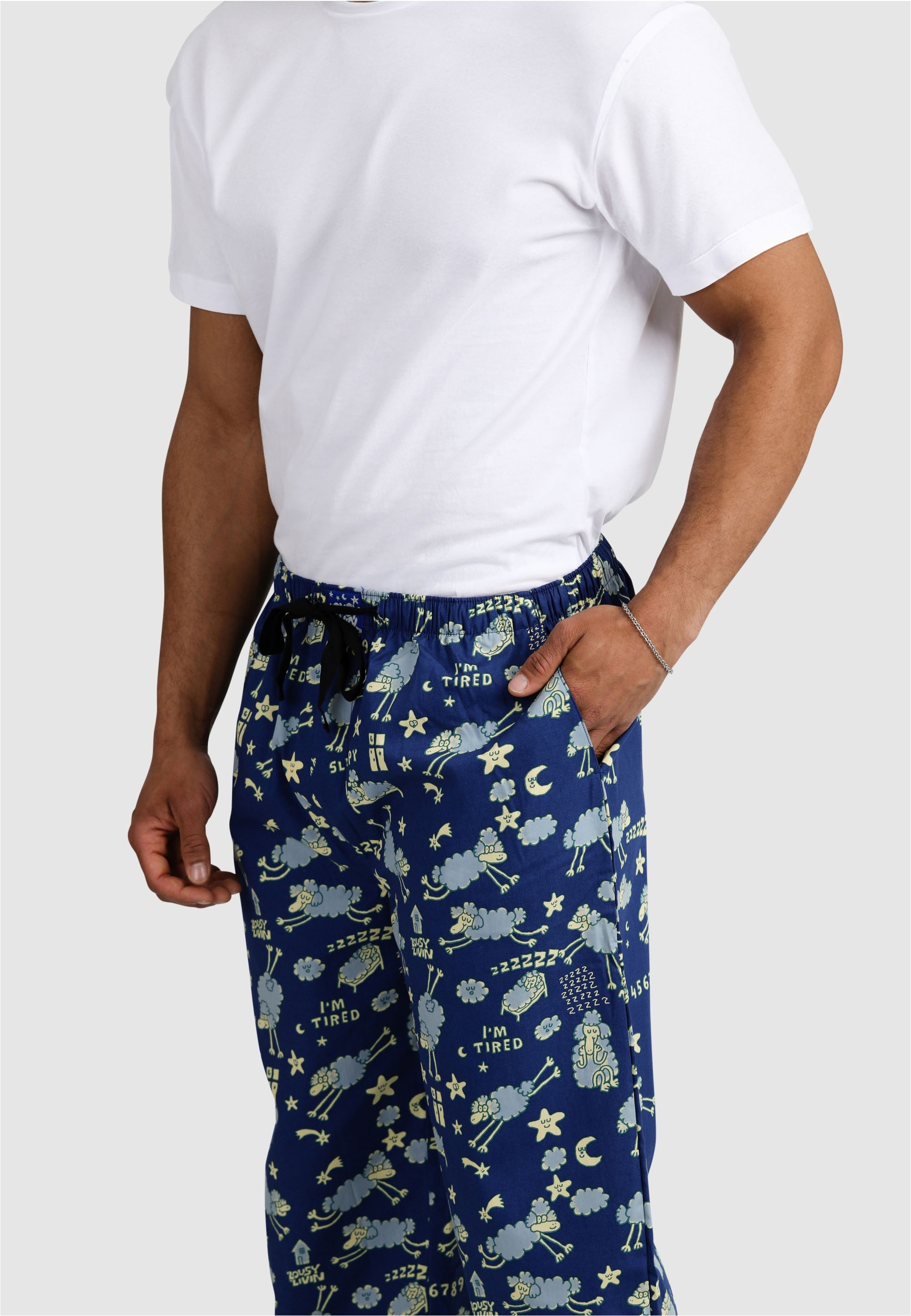 Lousy Livin Schlafhose »Pants Sheep«, mit lockerem Schnitt