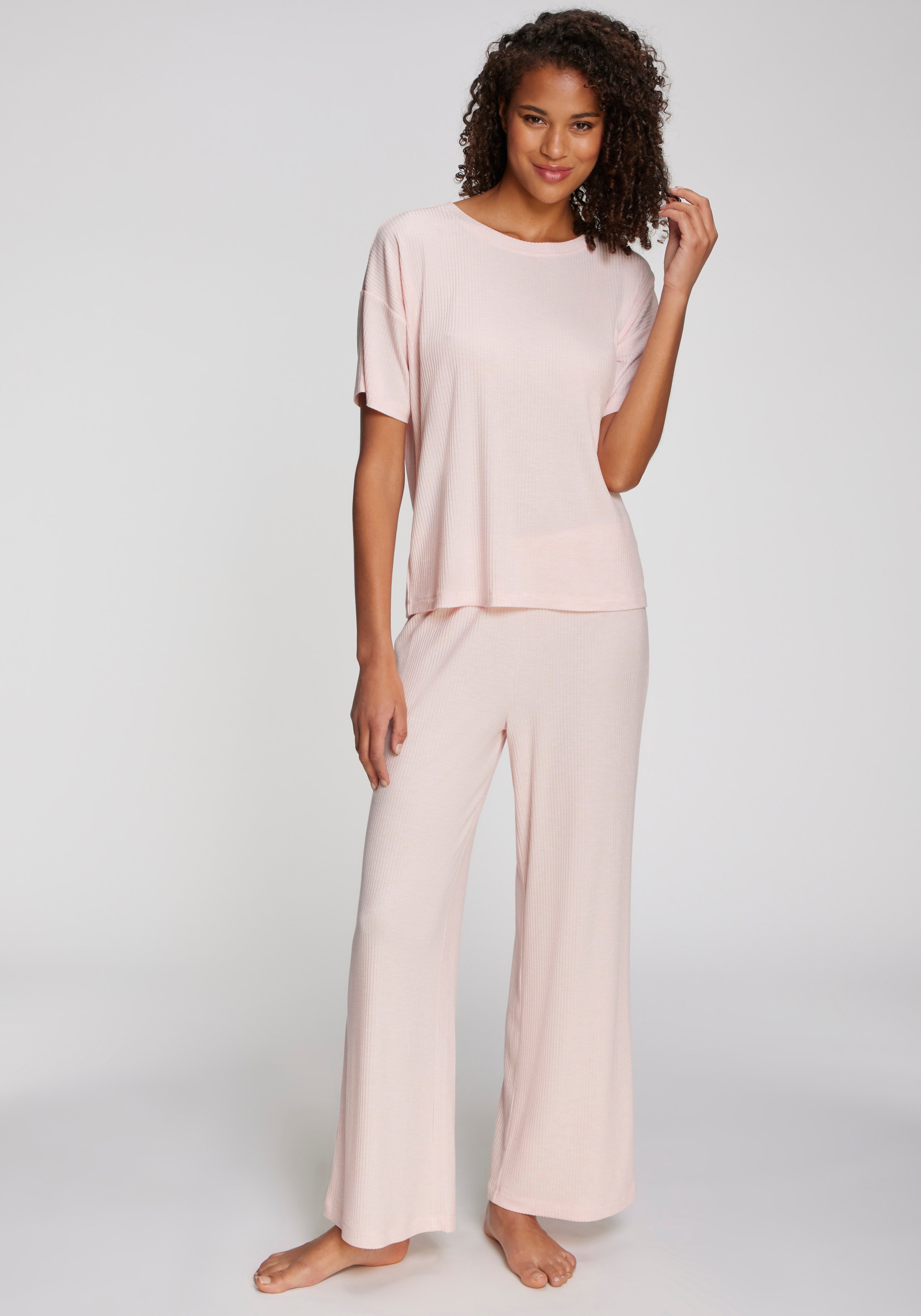 Thumbnail - s.Oliver Pyjamaoberteil 1-teilig, aus weicher Rippqualität