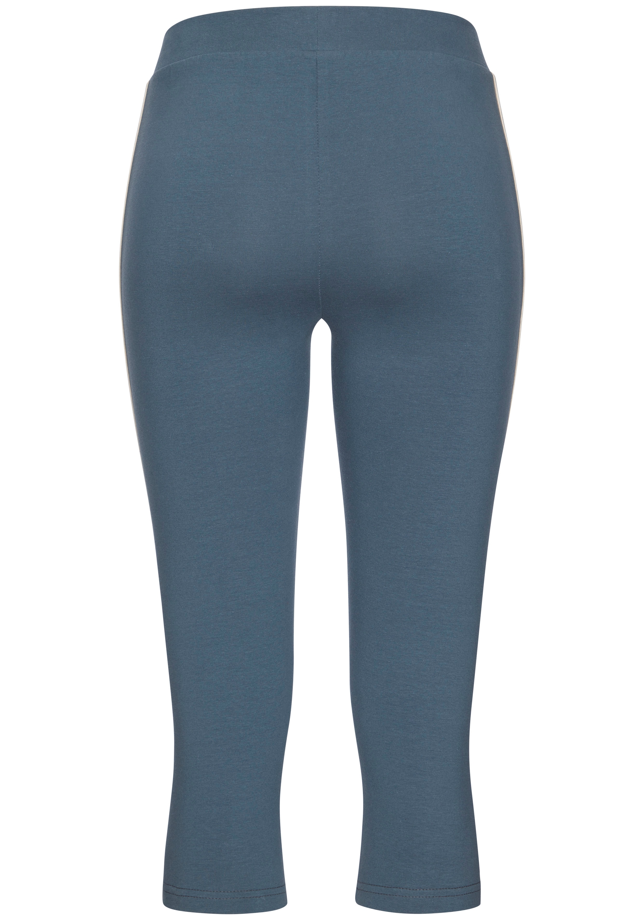H.I.S Caprileggings, mit schmalen Seitenstreifen