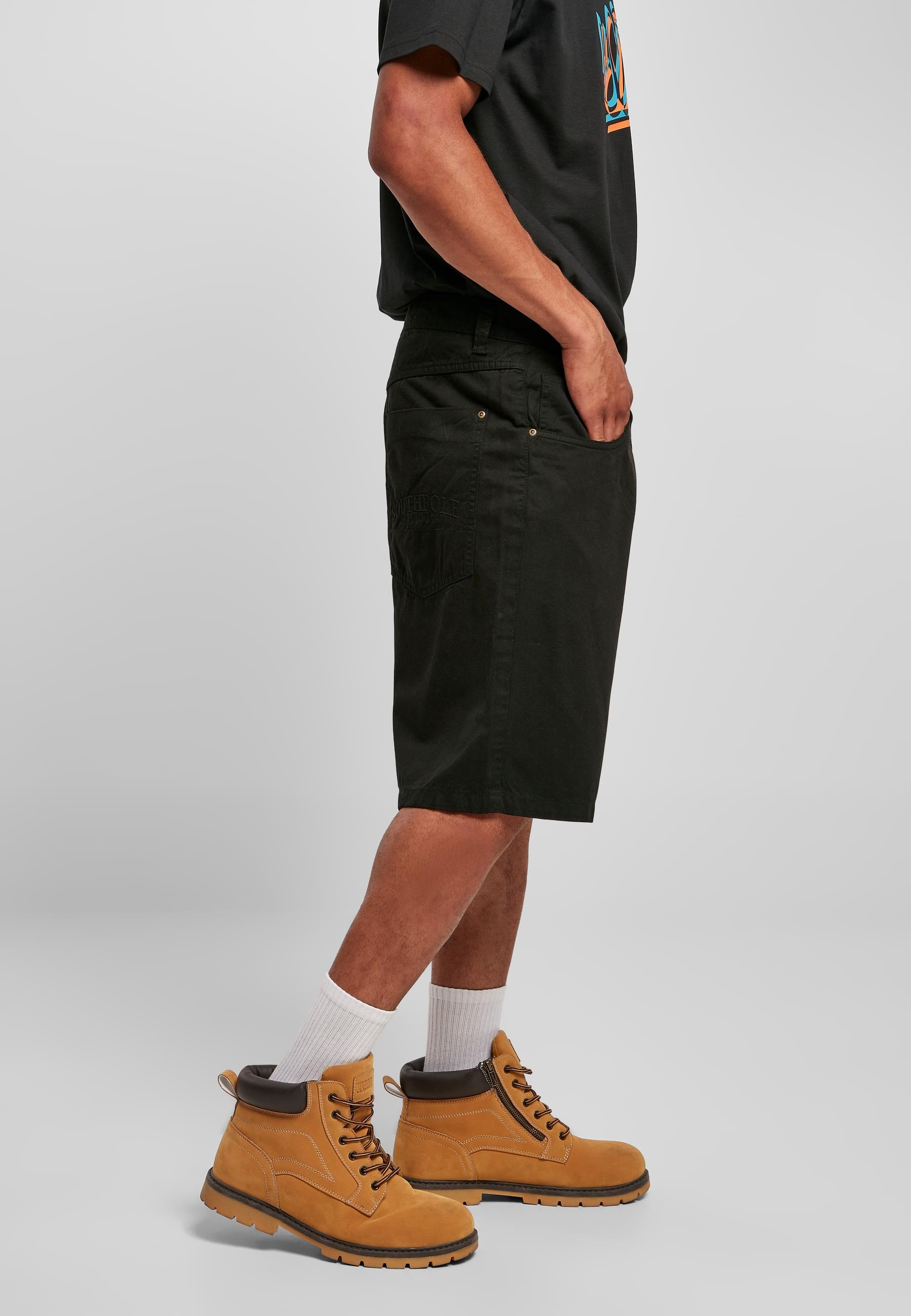 Southpole Stoffhose »Southpole Herren Southpole Twill Chino Shorts«, (1 tlg.)