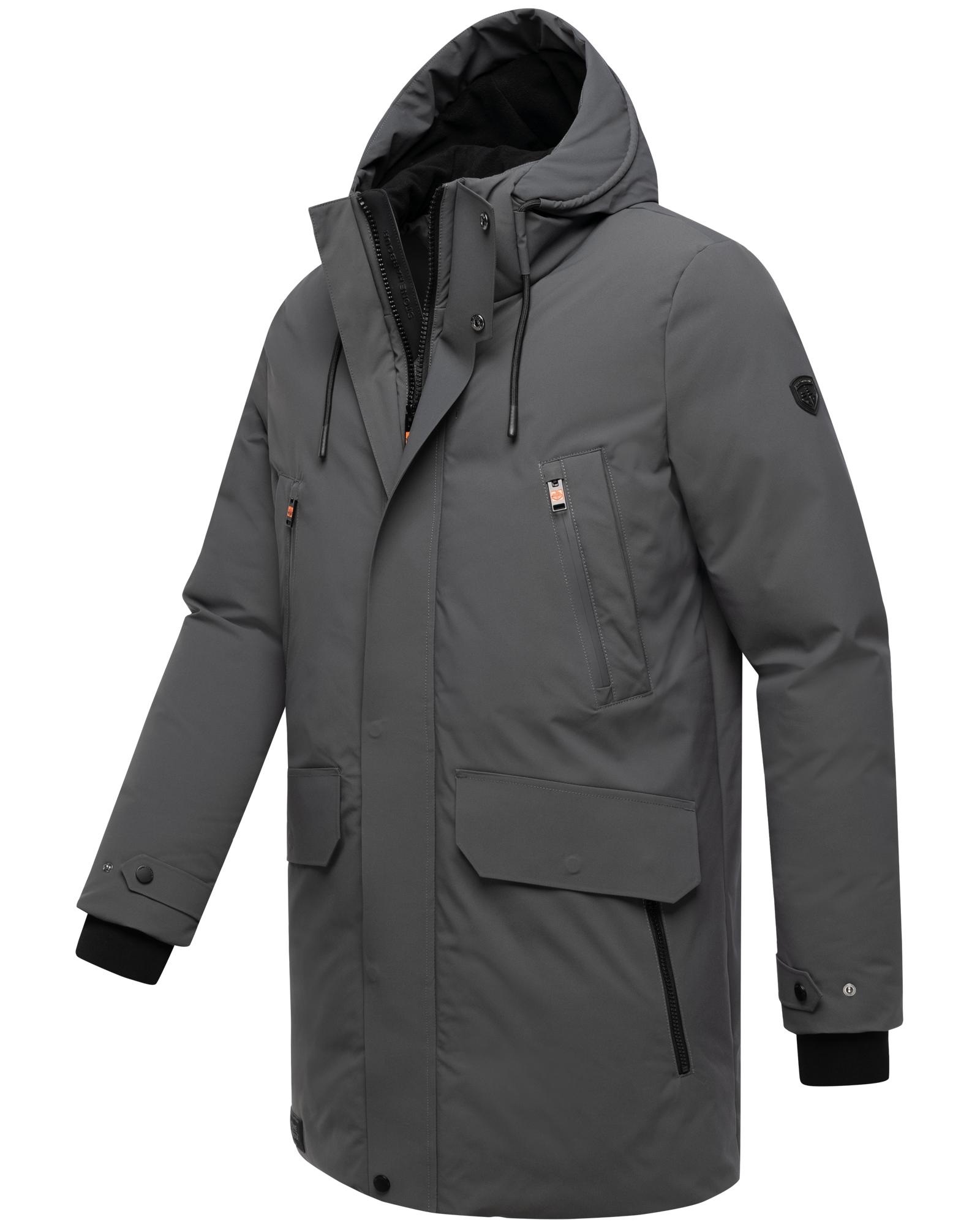 Stone Harbour Wintermantel "Kitraan XX" Langer Herren Winterparka mit zahlr günstig online kaufen