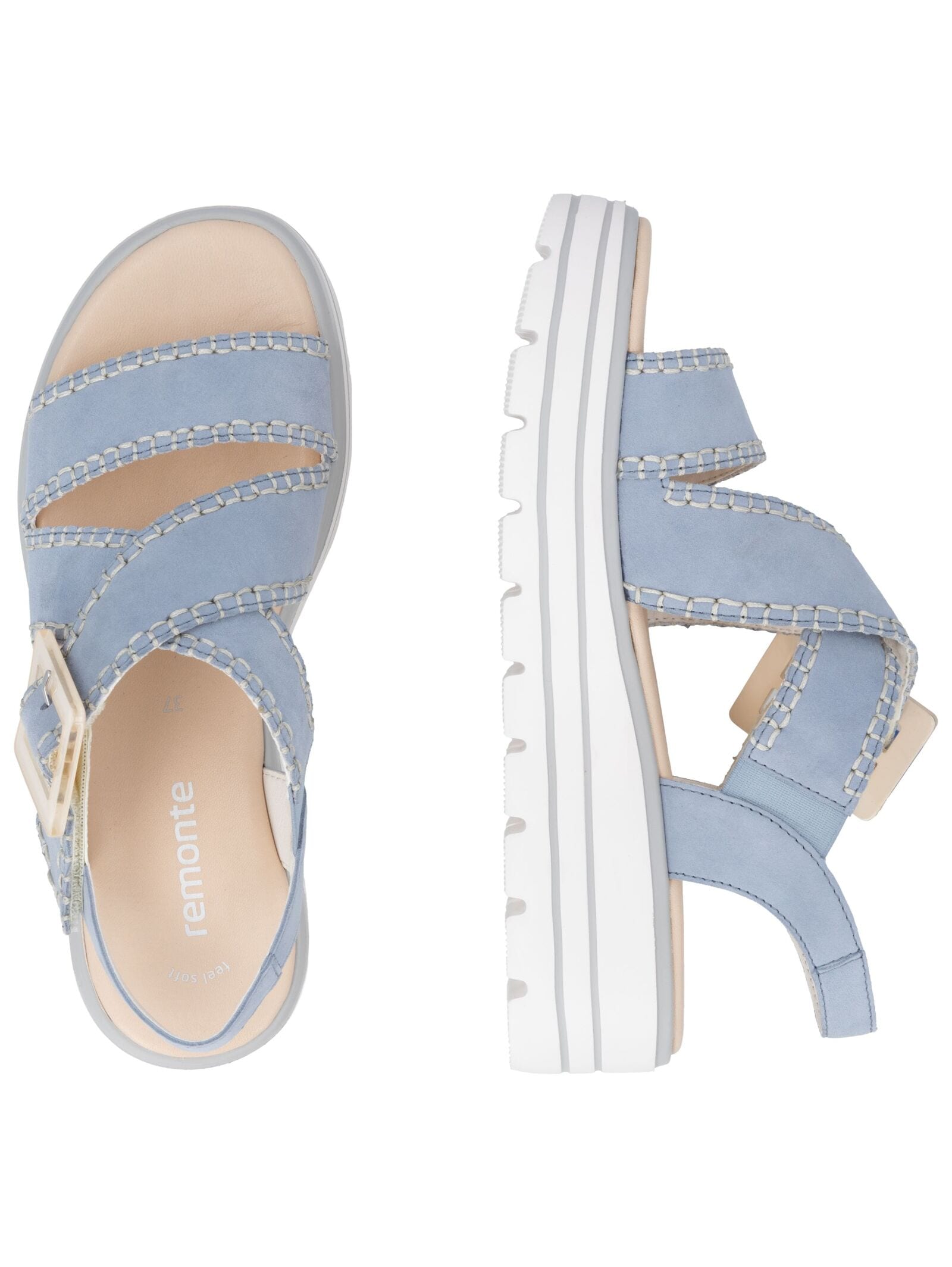 Remonte Keilsandalette »Remonte Sandalen Leder«